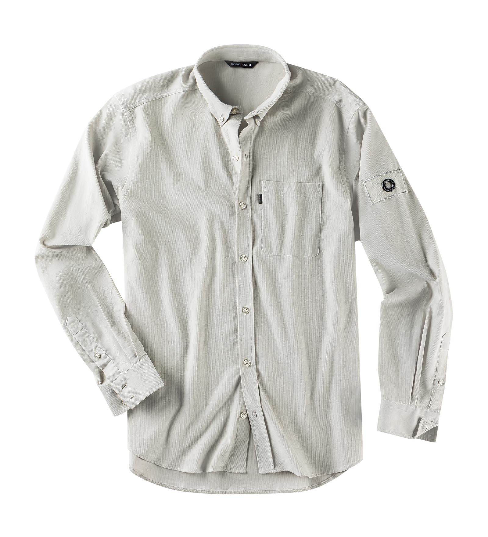 Cord shirt in beige Beige cord shirt