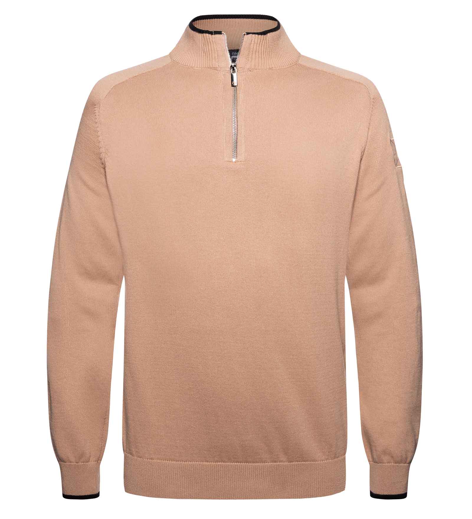 Trui met rits Beige voor Heren Trui met rits Beige voor Heren