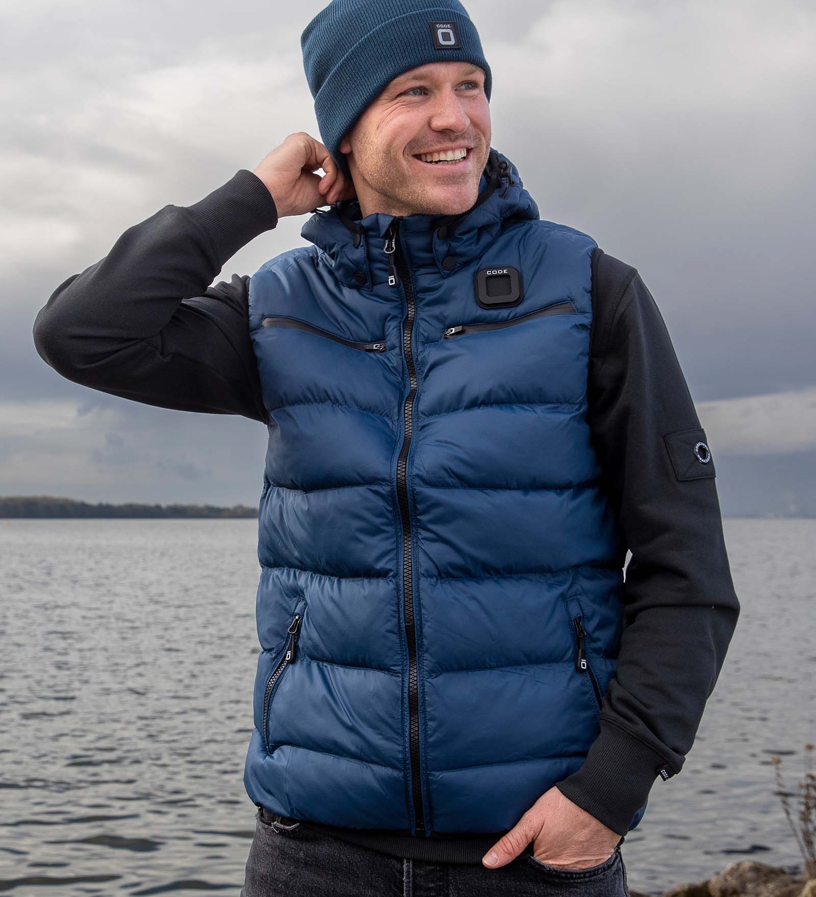 Puffer Vest Men Monte Baldo