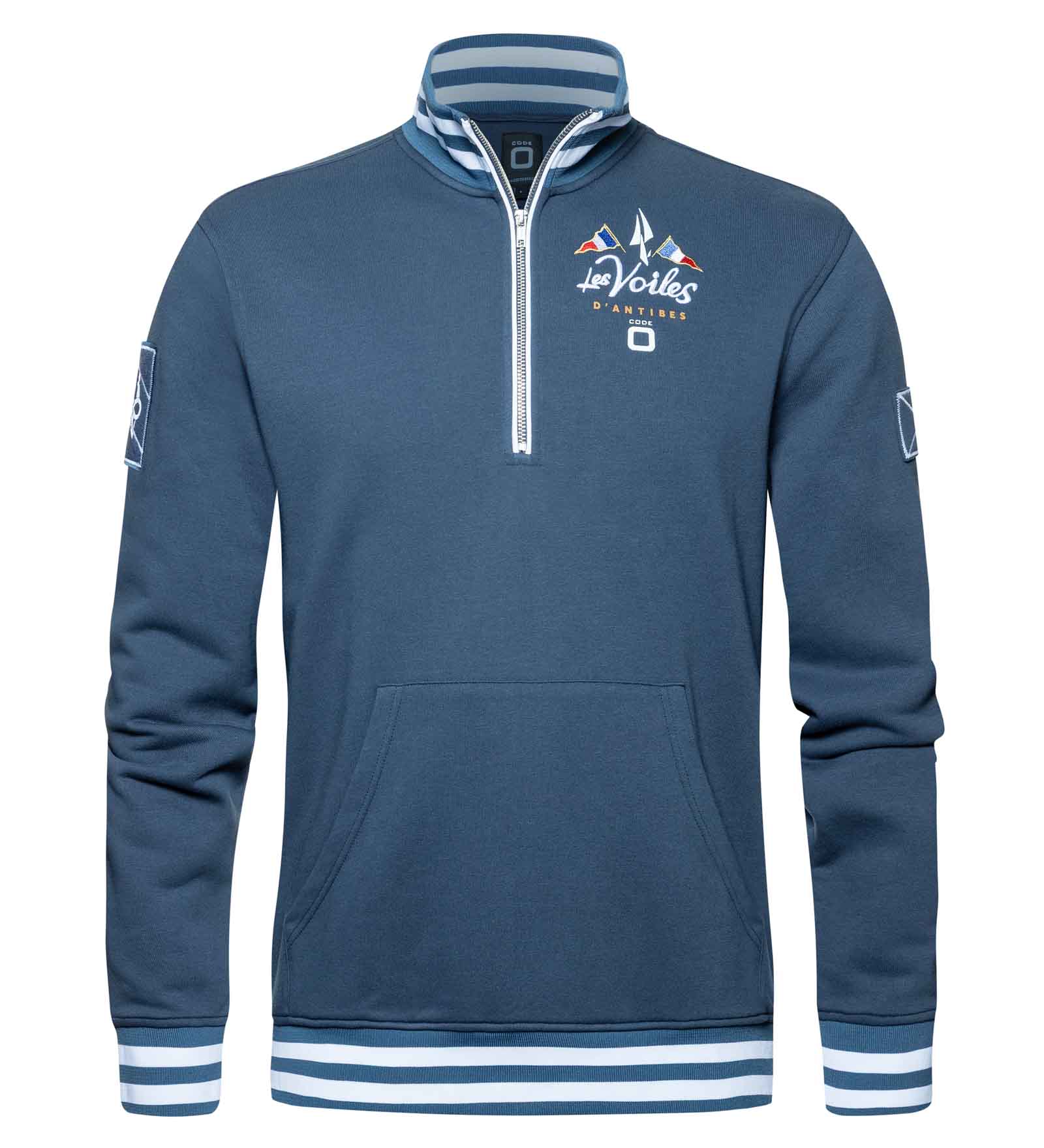 Short-Zip Sweatshirt Herren Prestigieux Short-Zip Sweatshirt Herren Prestigieux