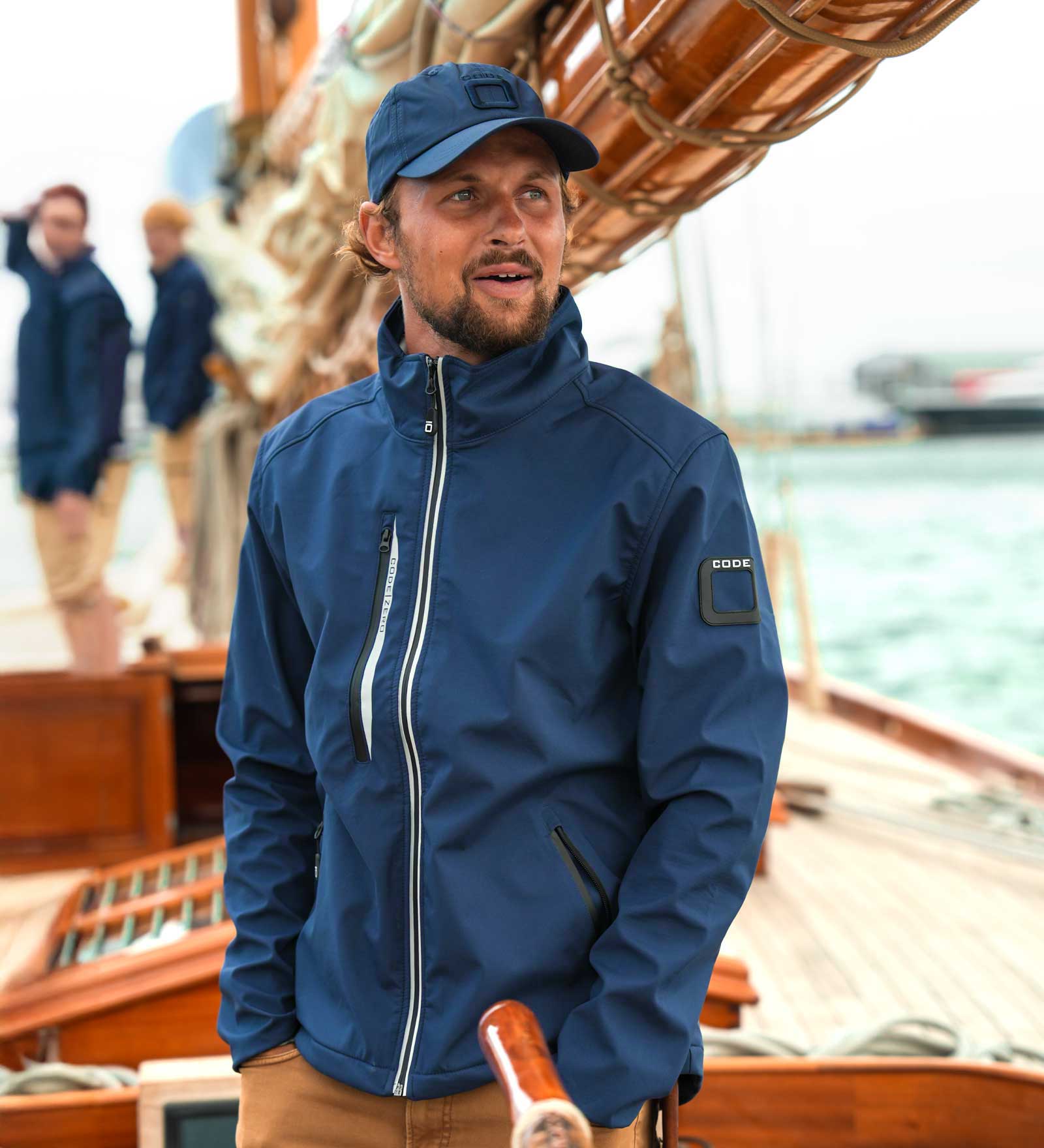 Giacca softshell Blu marino da Uomo 