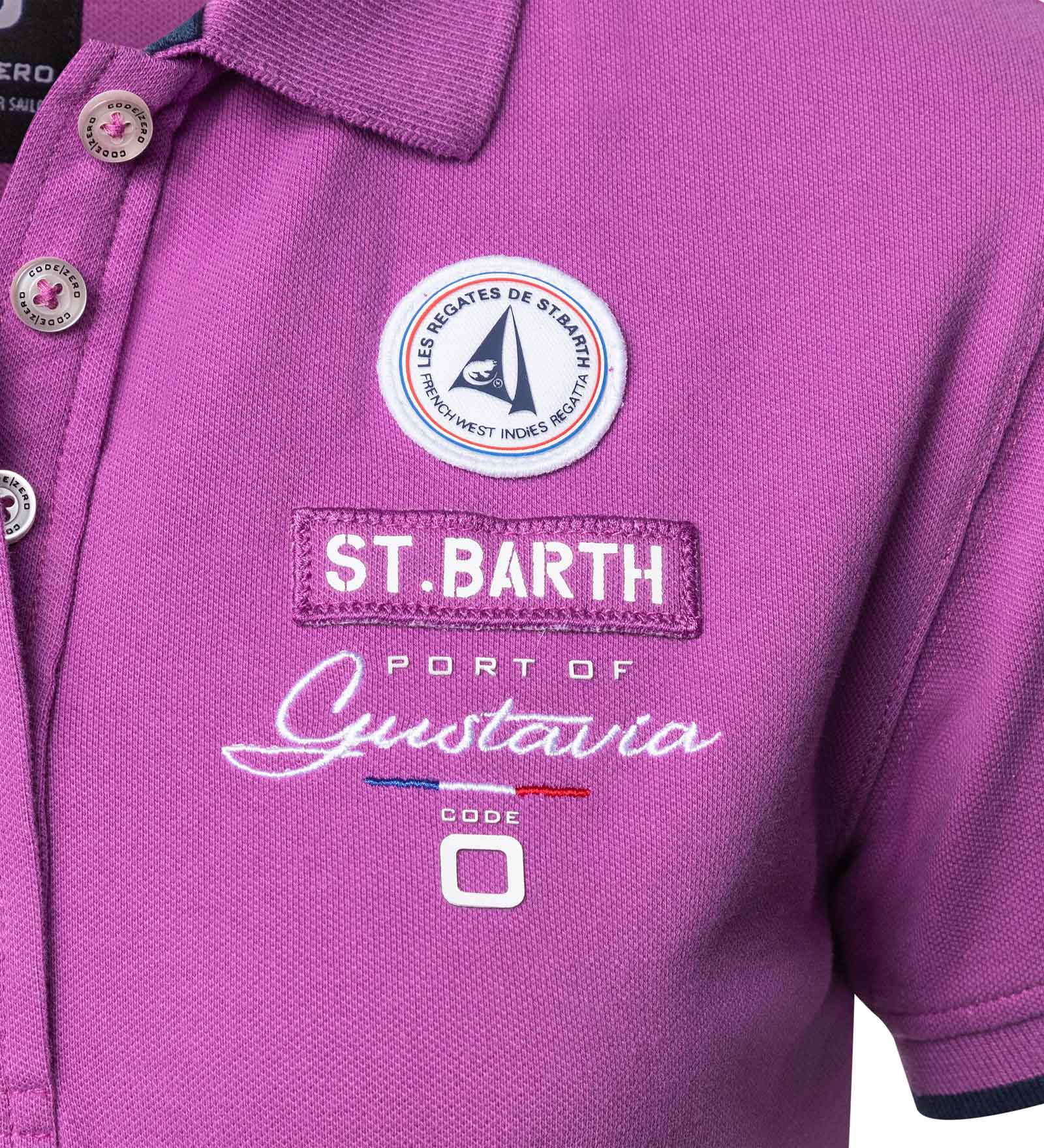 St. Barth Polo Shirt Women lilac