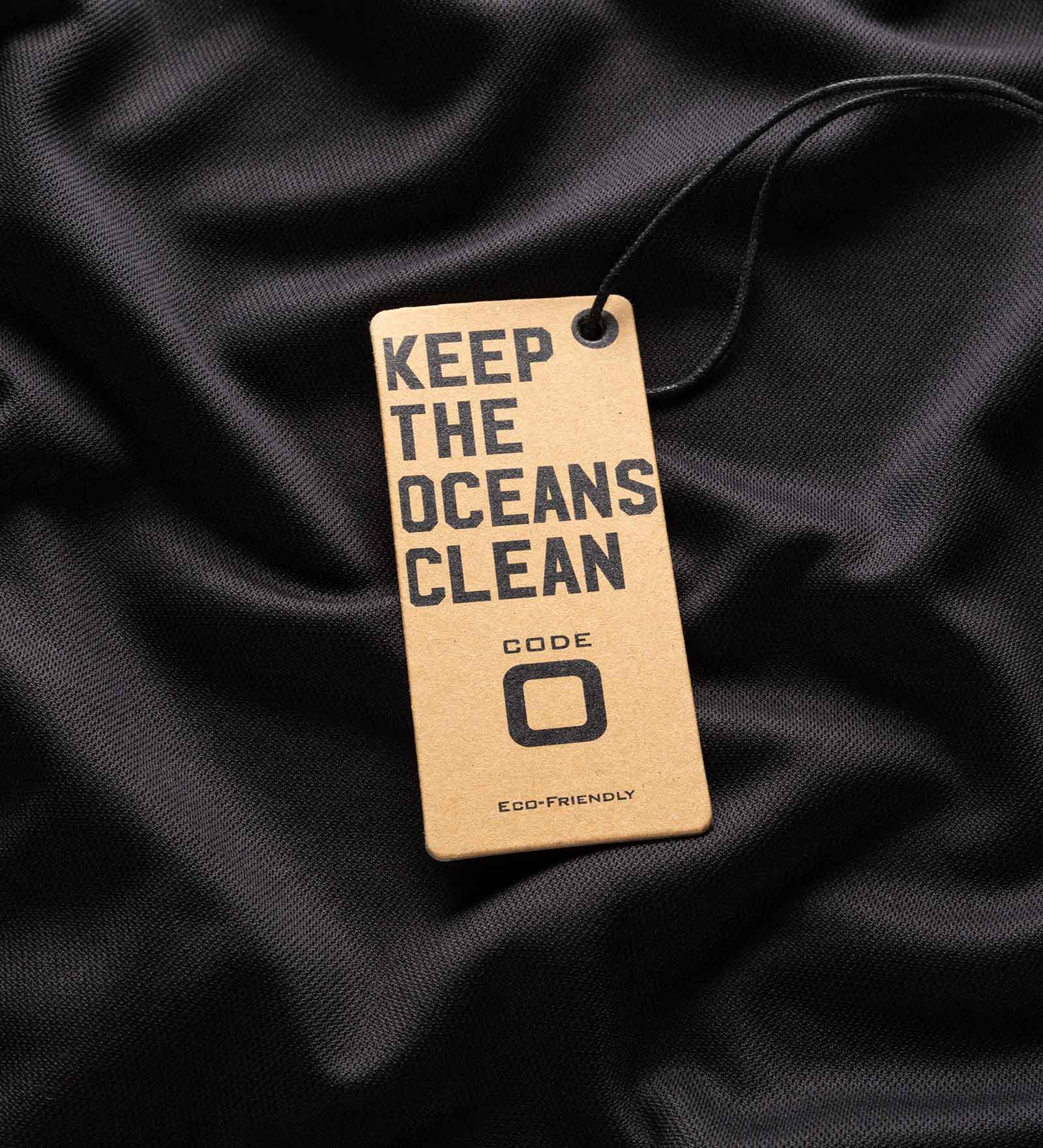 Hang tag: Keep the ocean clean