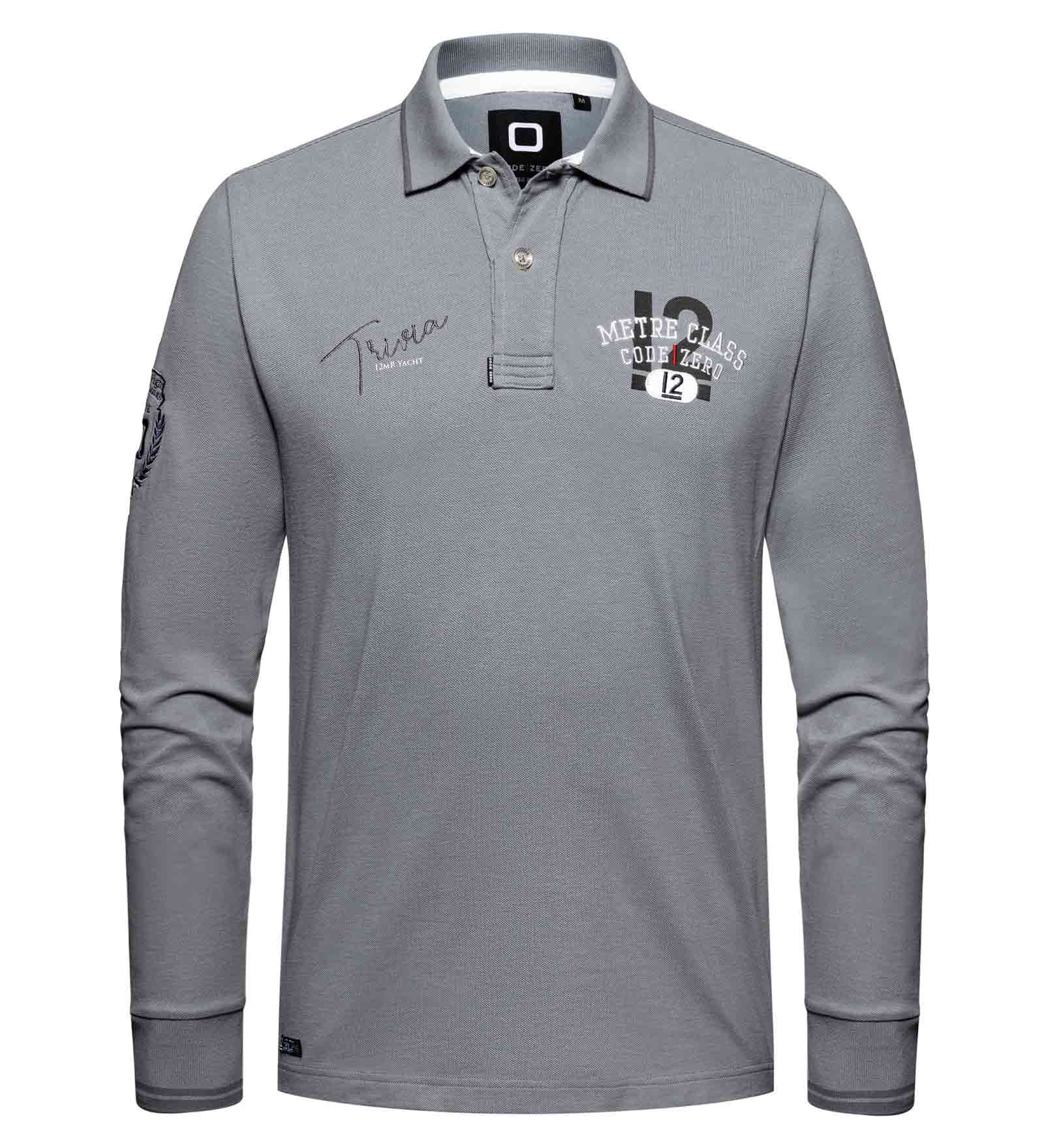 Polo de manga larga Hombre 12M Solent