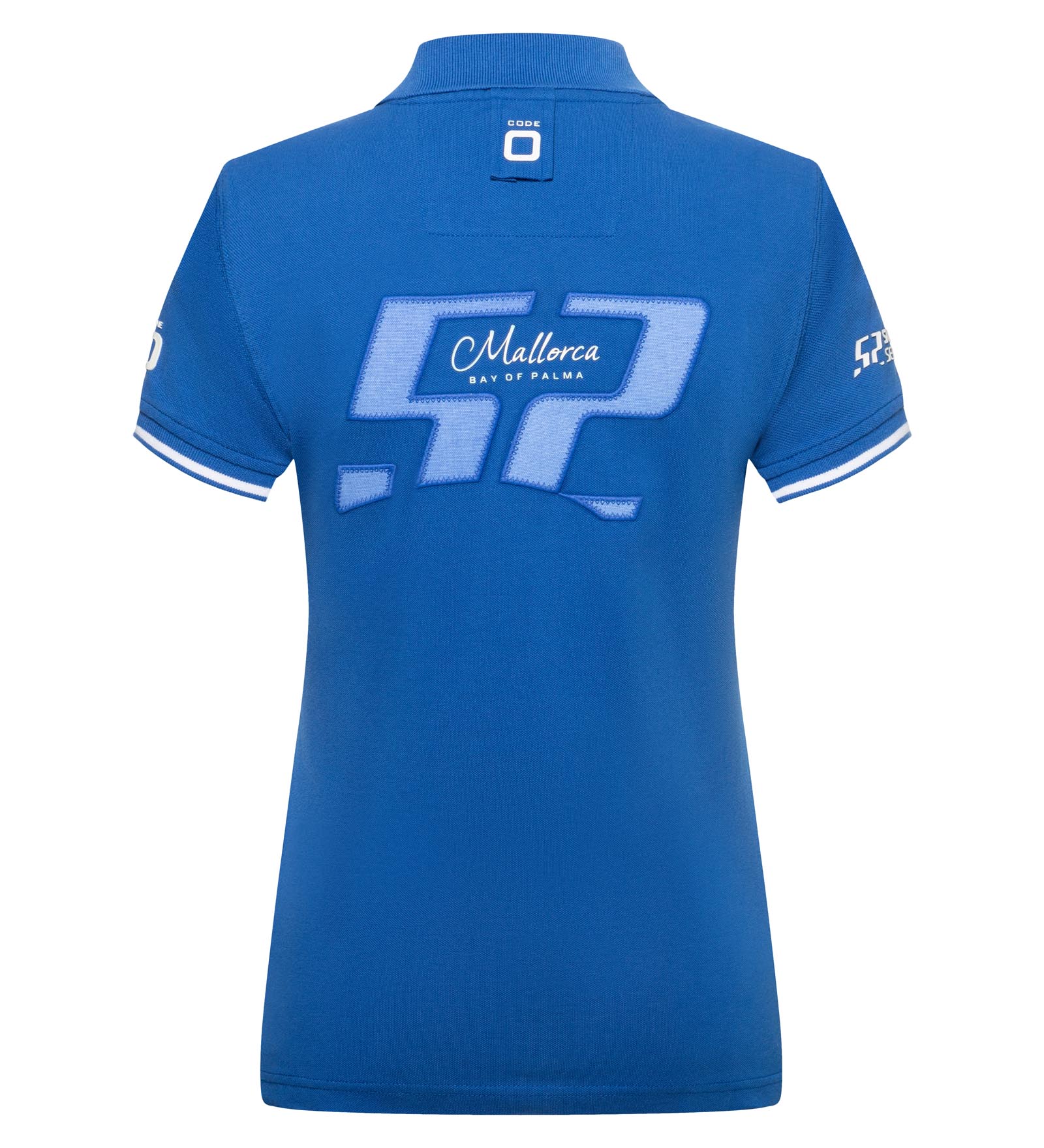 Polo in puro cotone Blu da Donna Polo in puro cotone Blu da Donna