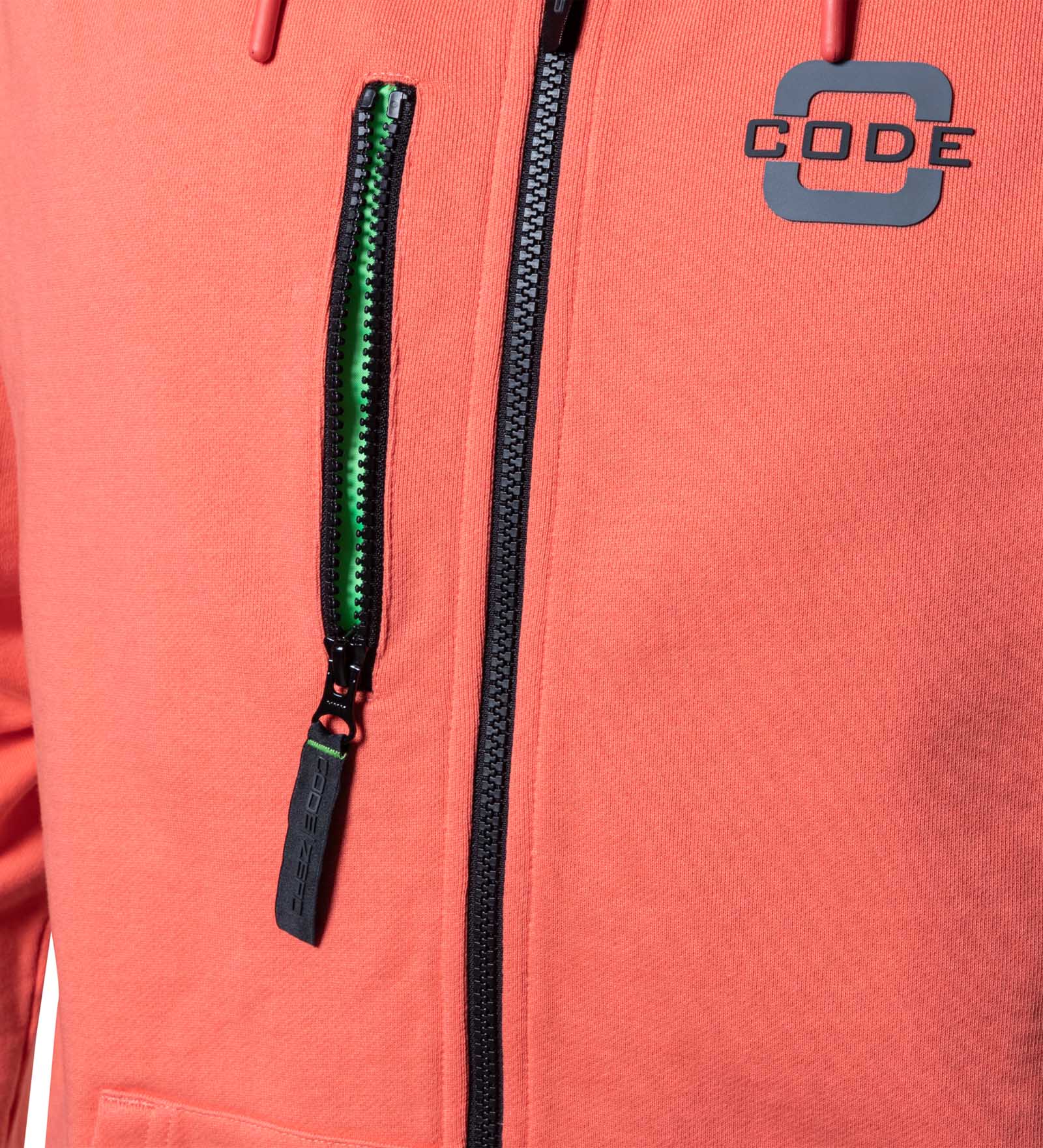 Sweatvest Oranje voor Heren