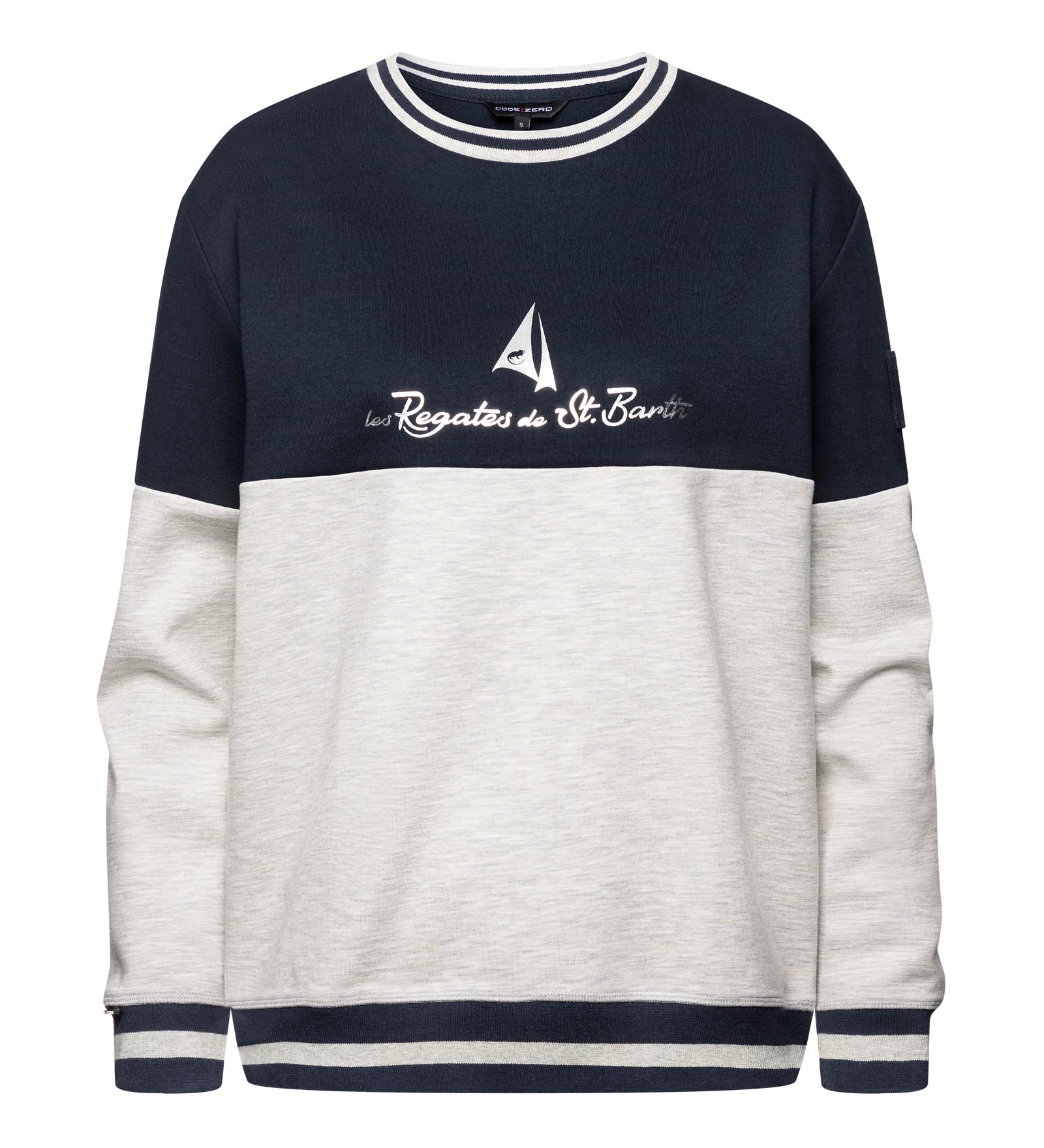 Crewneck Sweater Marine voor Dames 