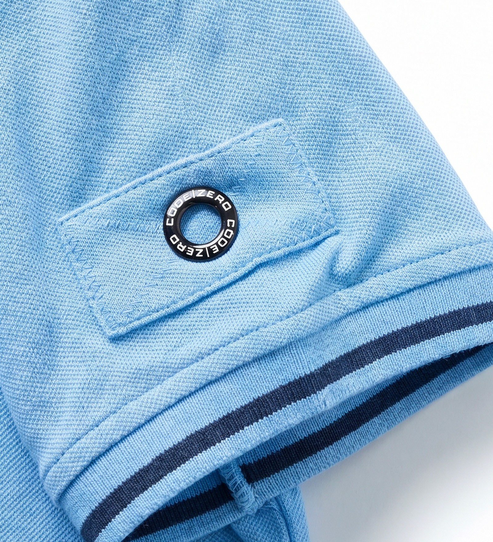 Cotton Polo Light Blue for Women