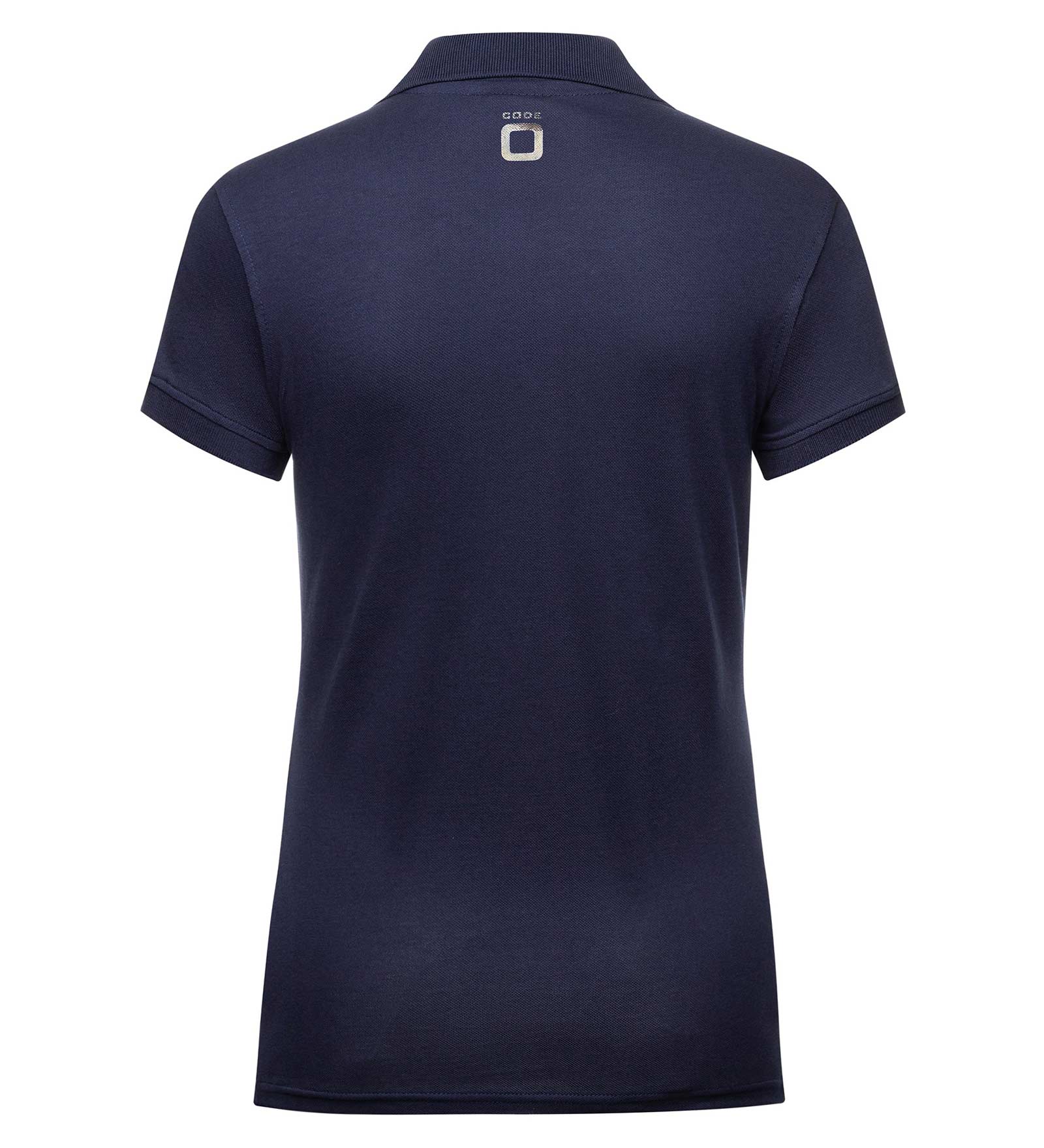 Stretch Polo Shirt Navy Blue for Women 