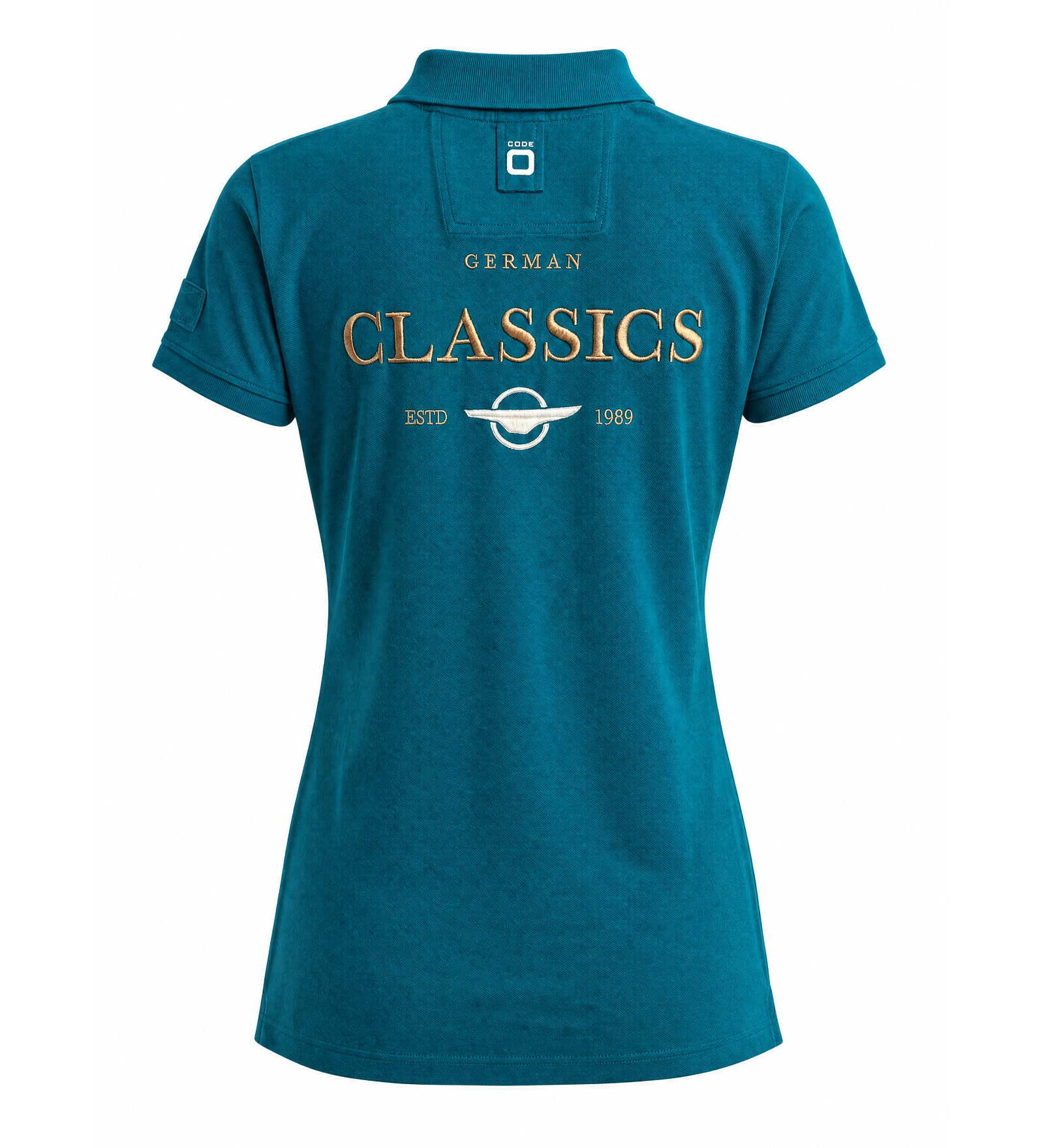 Cotton Polo Turquoise for Women