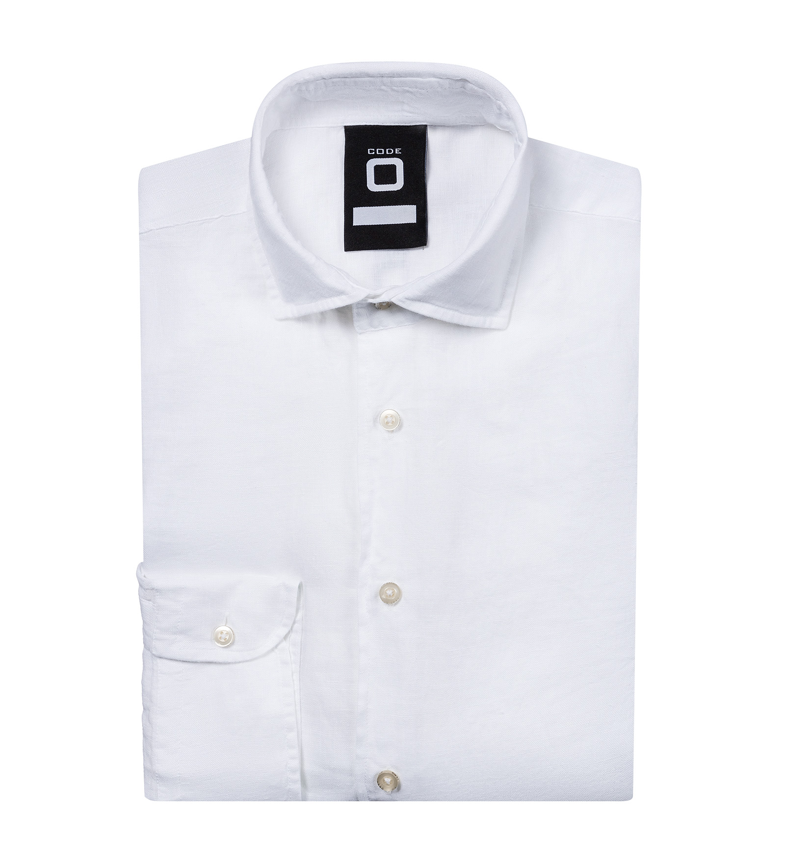 Camicia di lino Bianco da Uomo Camicia di lino Bianco da Uomo