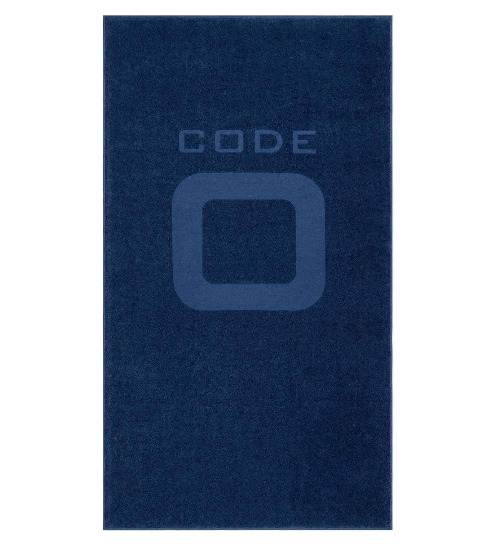 Beach towel navy blue