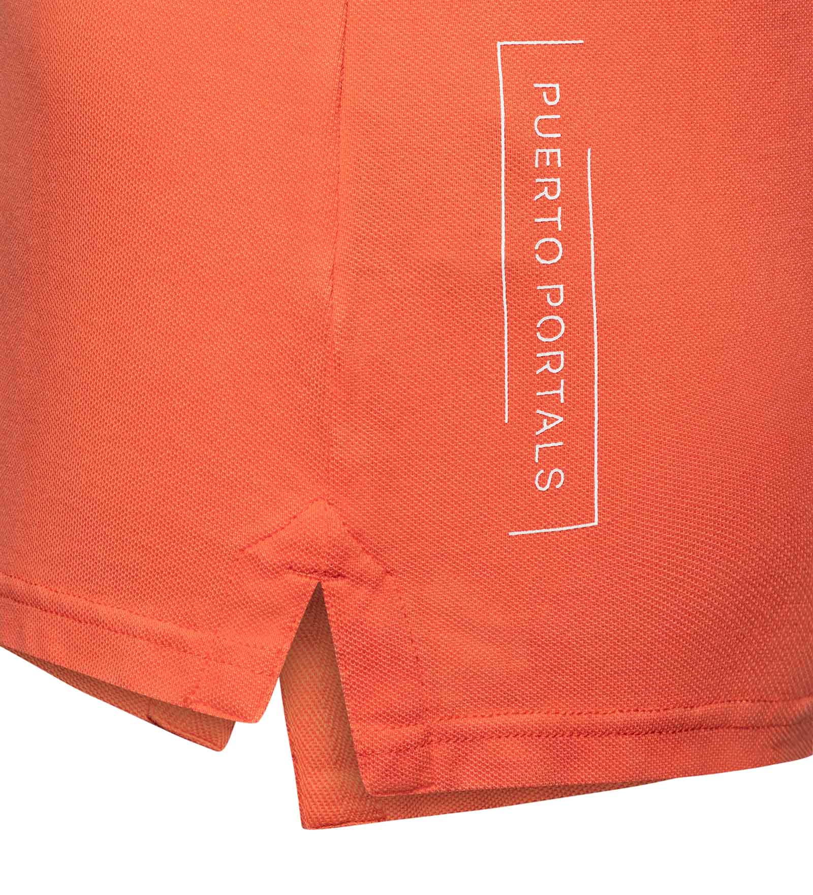 Cotton Polo Orange for Women 