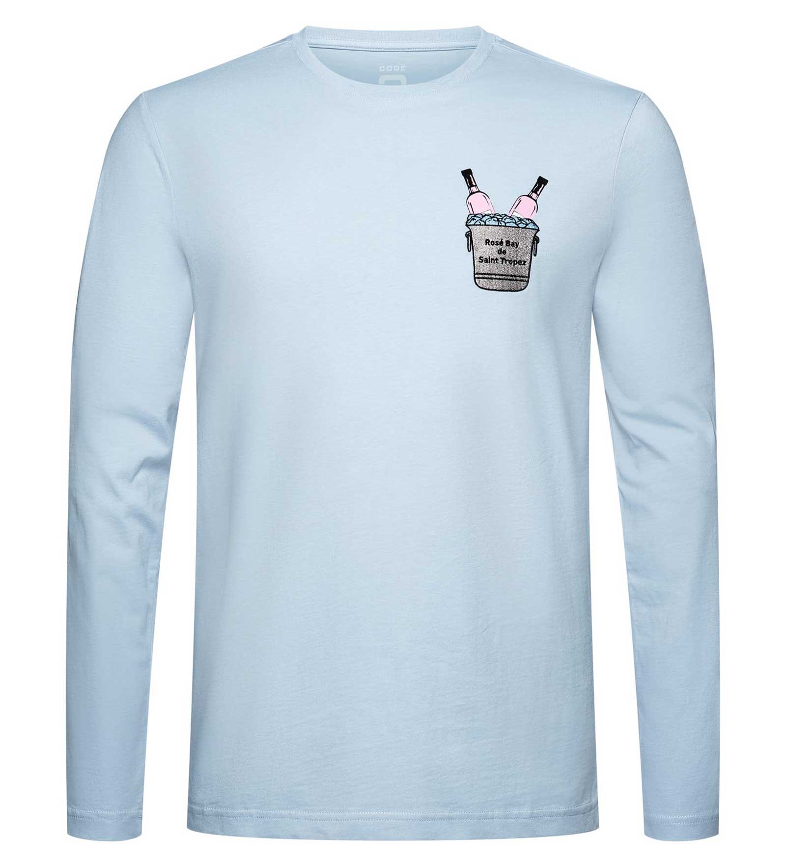 Langarmshirt Herren Rosé all Day Langarmshirt Herren Rosé all Day