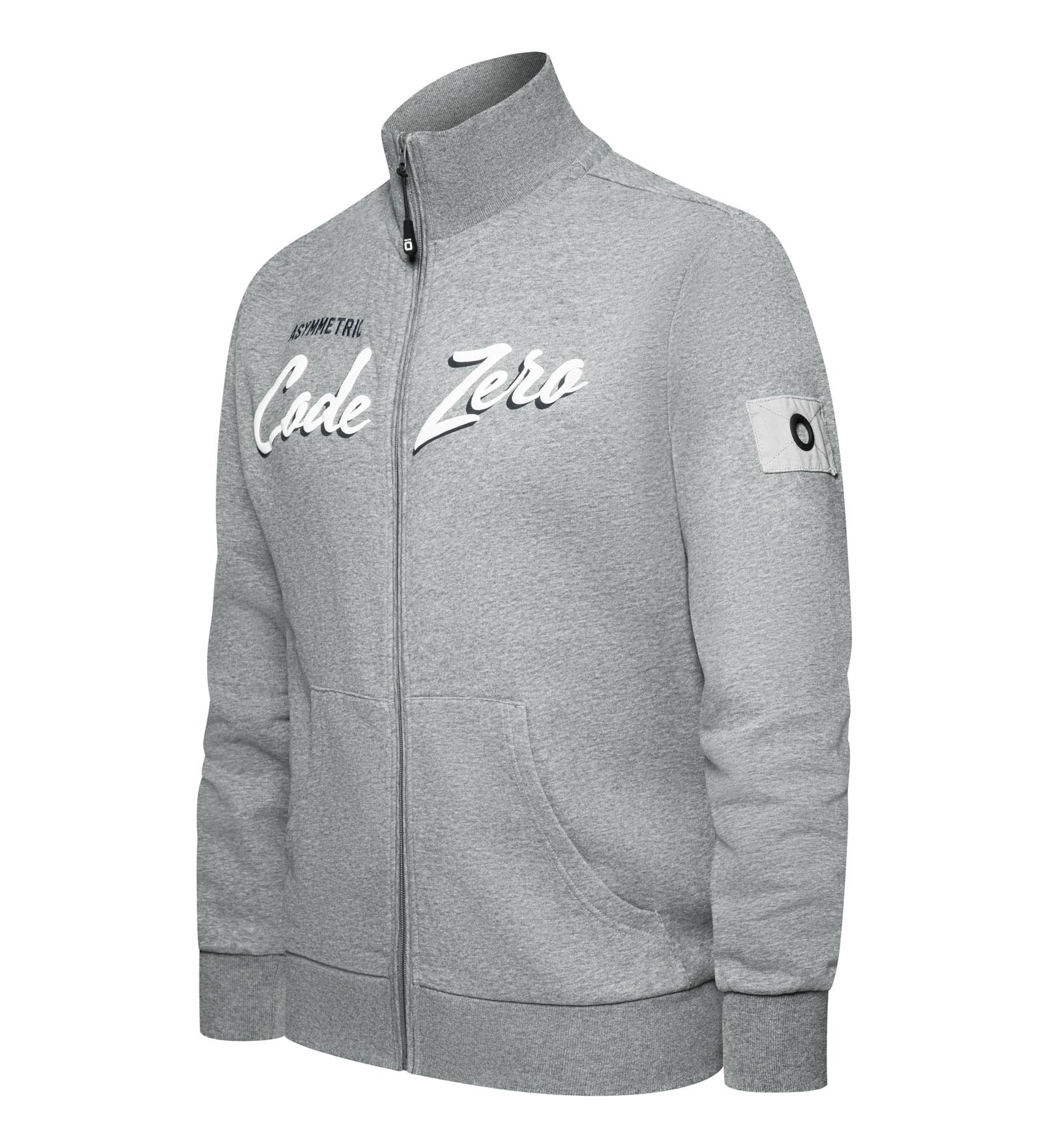 Sudadera con cremallera Gris para Hombre 