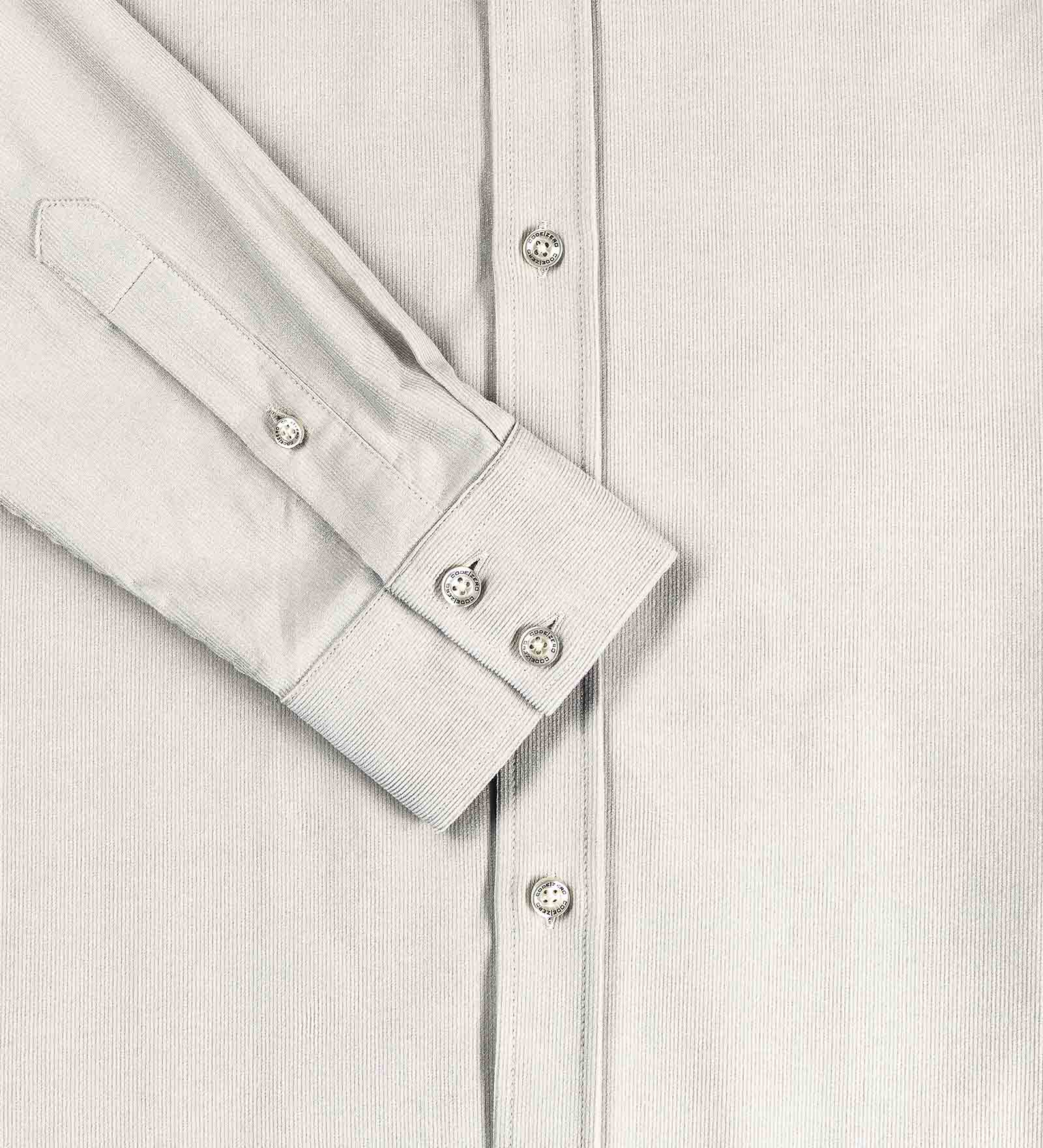 Beige cord shirt
