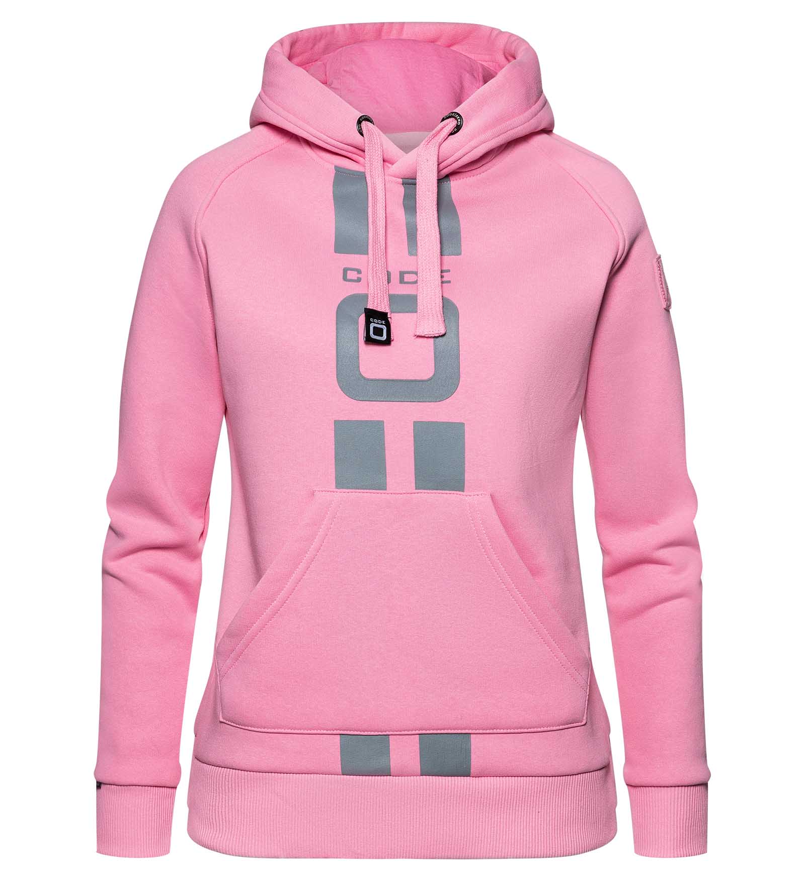 Ambassade vrouw Renovatie Hoodie Dames Bow M Pink | CODE-ZERO Webshop