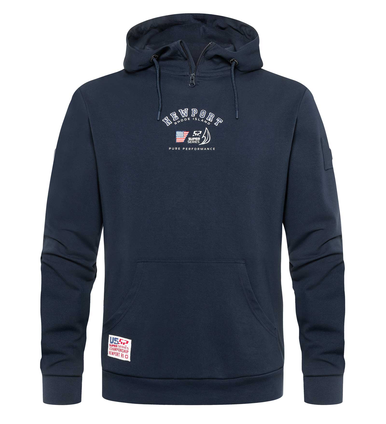 Felpa con cappuccio Newport