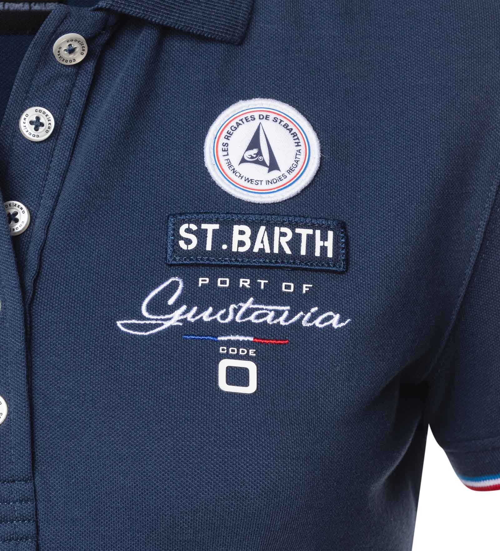 St. Barth Polo Dress Women navy