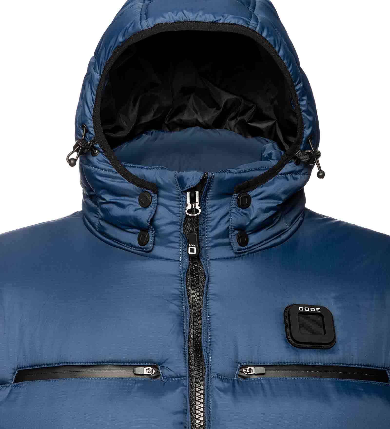 Winter Jacket Navy Blue for Men 