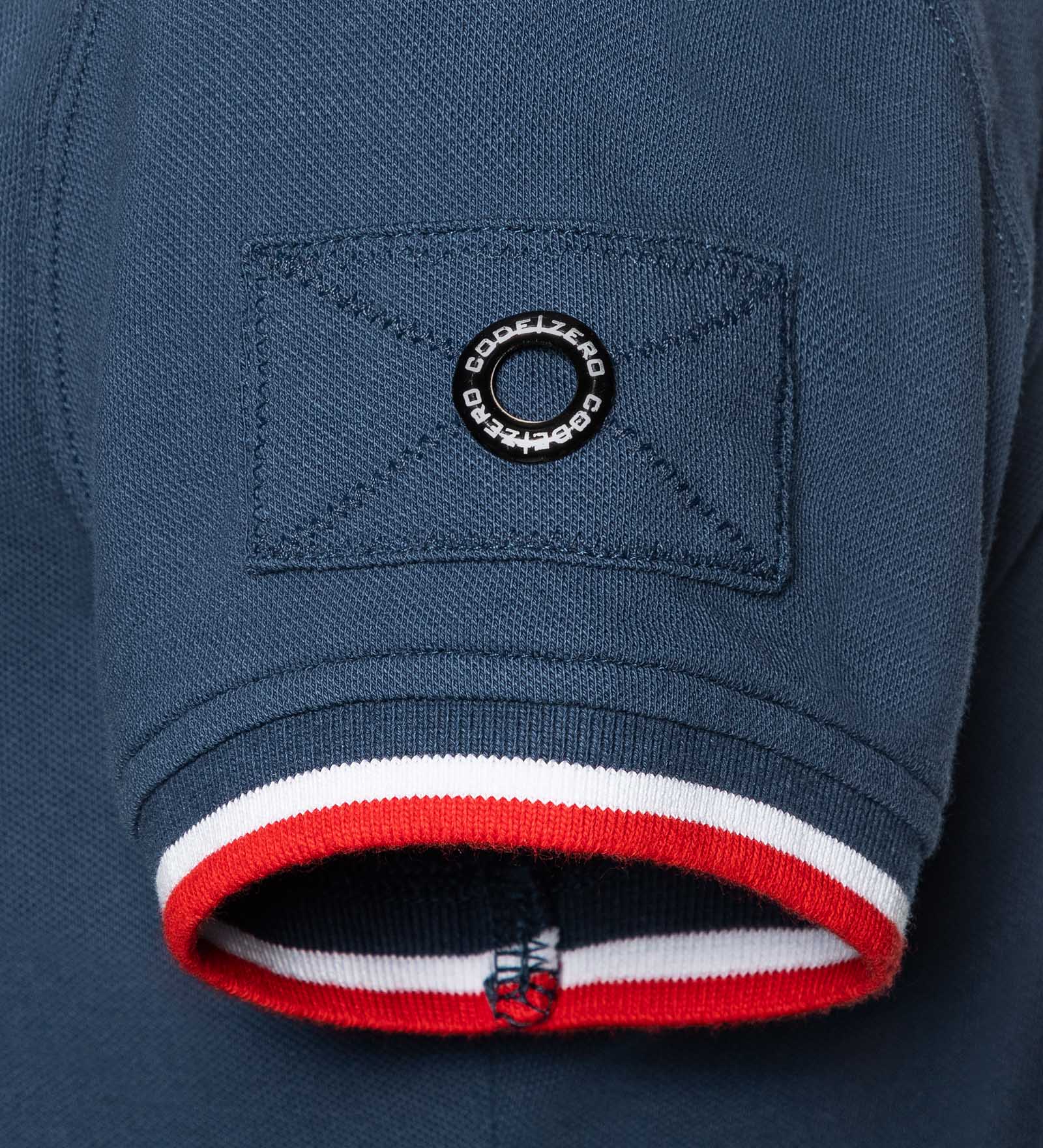 Baumwollpolo Navy für Herren 