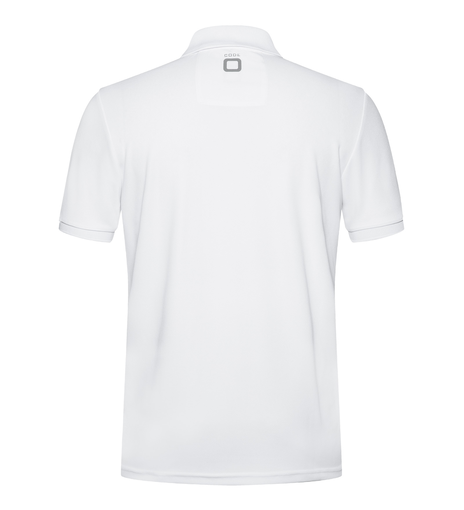 Polo shirt quick-dry white