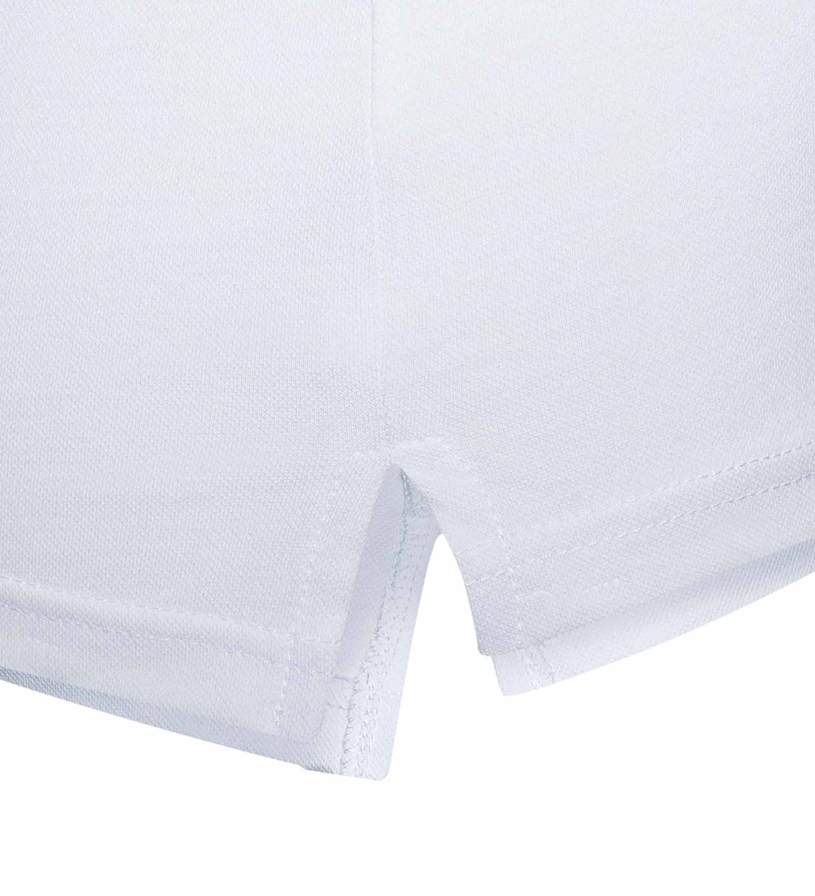 Cotton Polo Shirt White for Women 