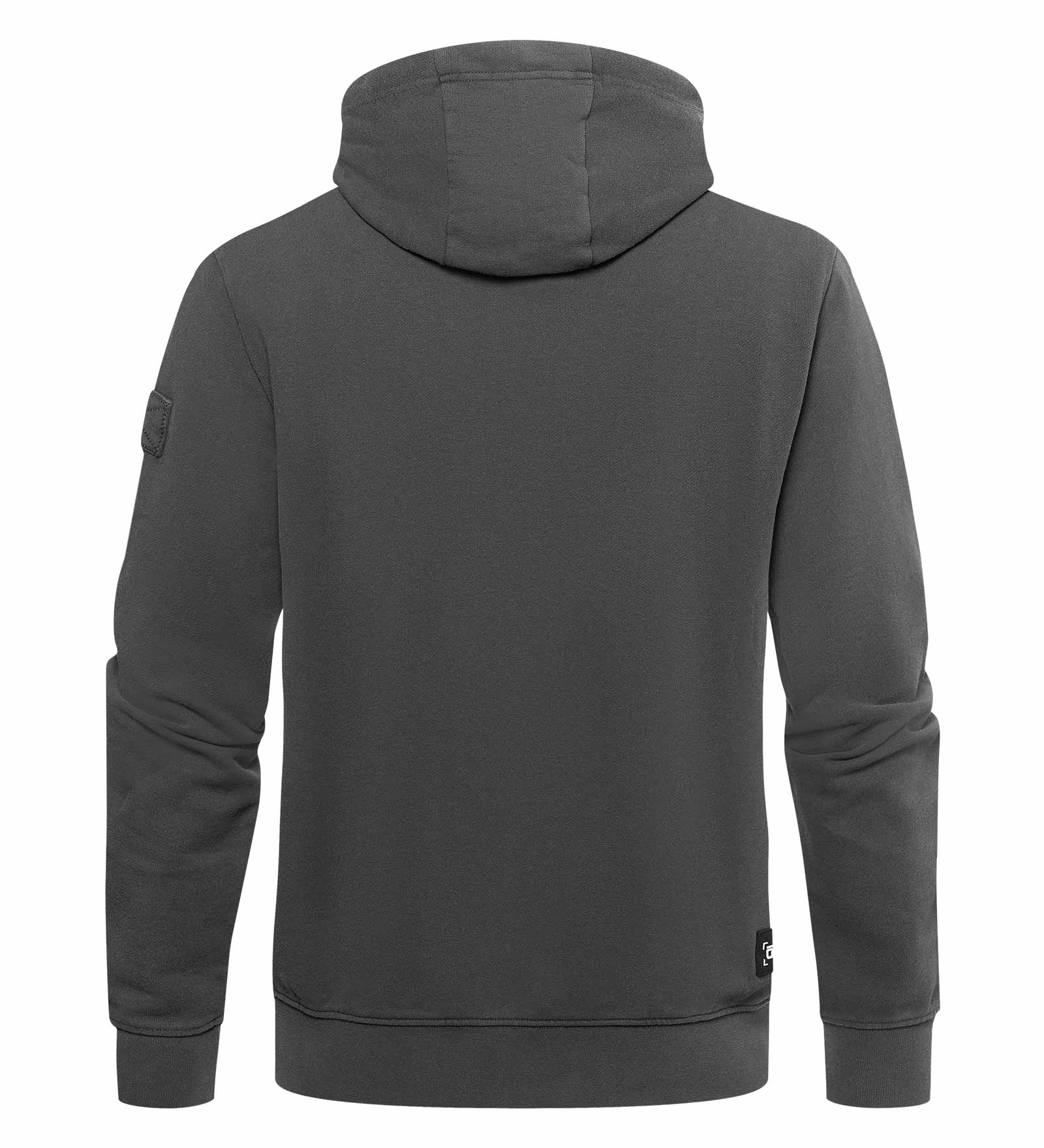 Felpa con cappuccio Grigio da Uomo 