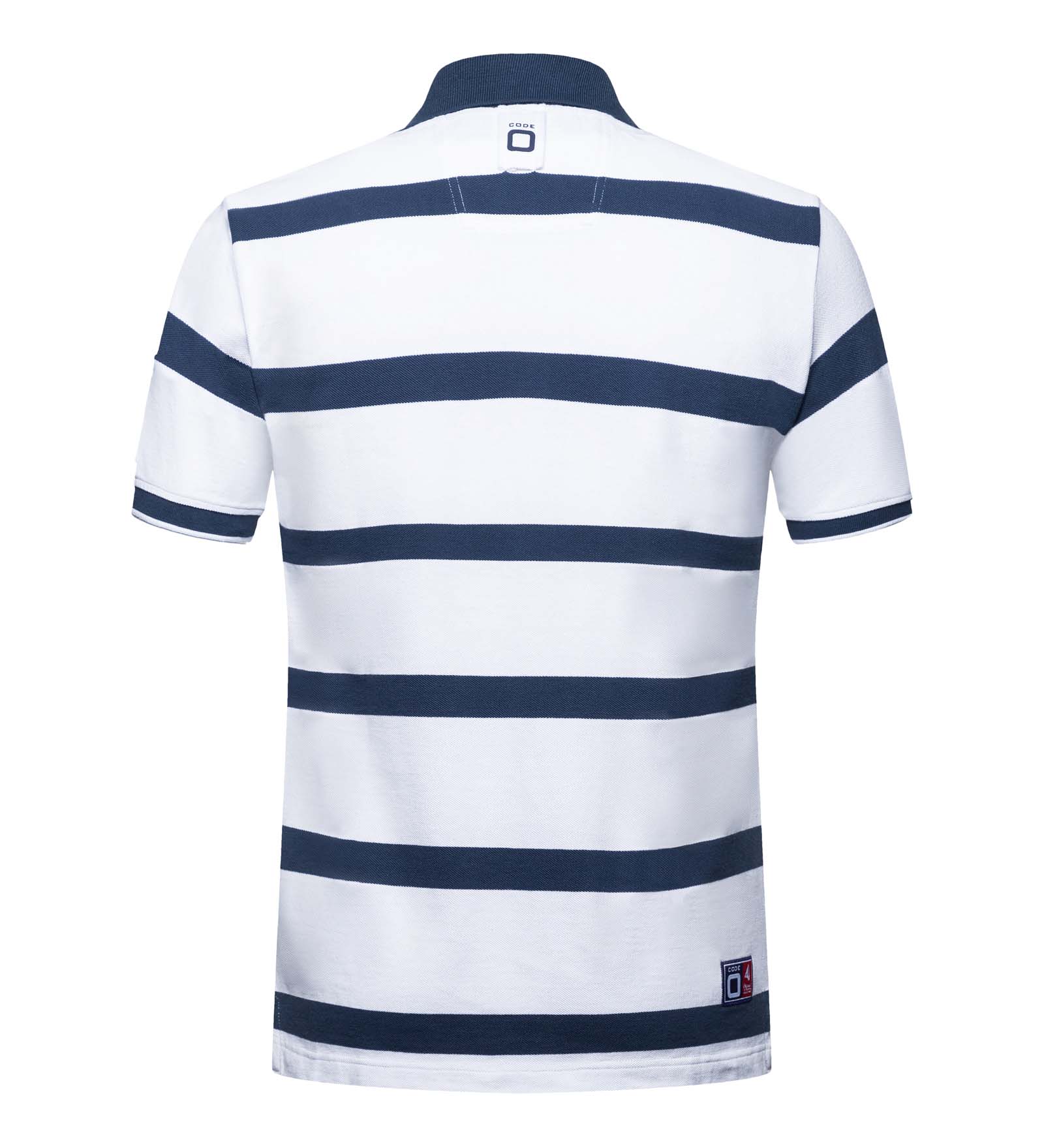Polo Heren Port de Gustavia St. Barth Polo Shirt white
