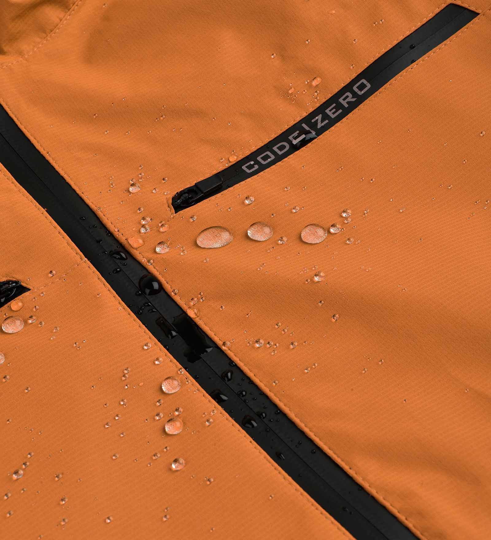 Veste imperméable Orange pour Hommes 