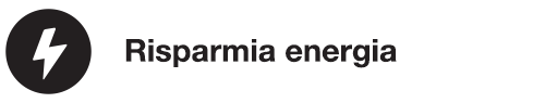 Risparmia energia