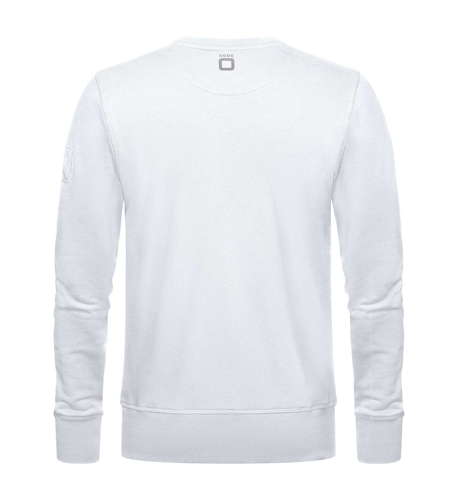 Sweat-shirt Blanc pour Hommes 