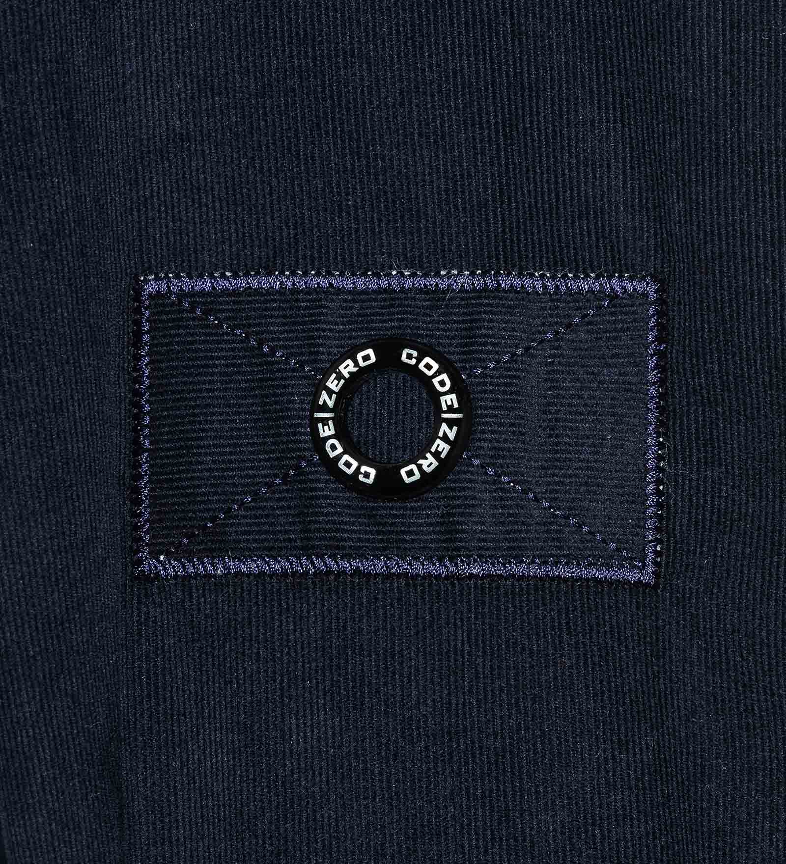 Rib shirt in blue Blue rib shirt