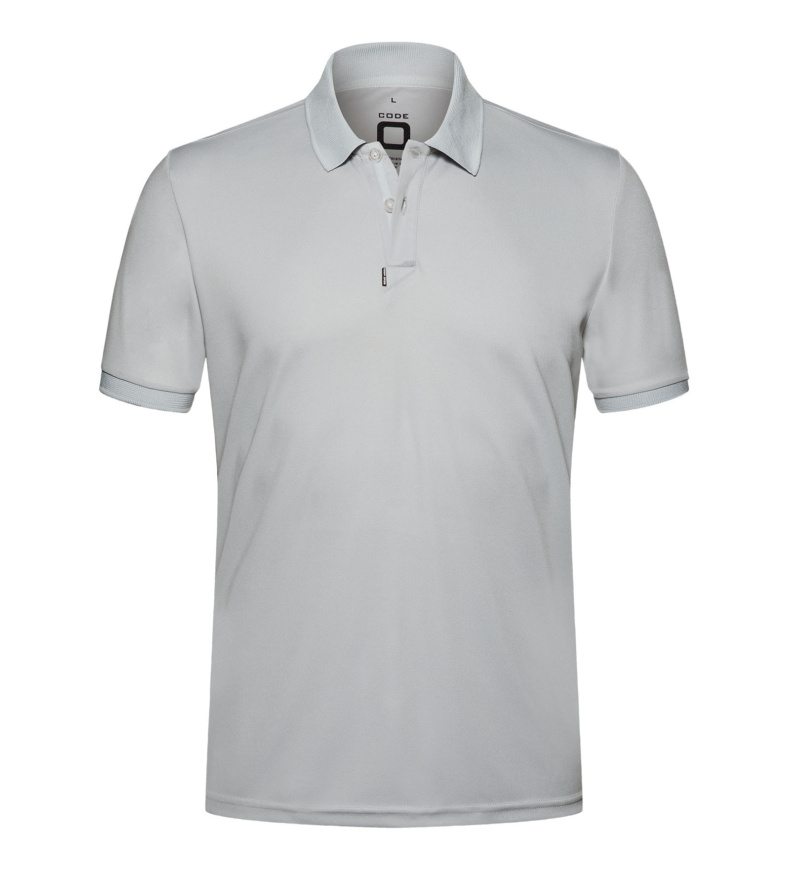 Polo shirt quick-dry grey