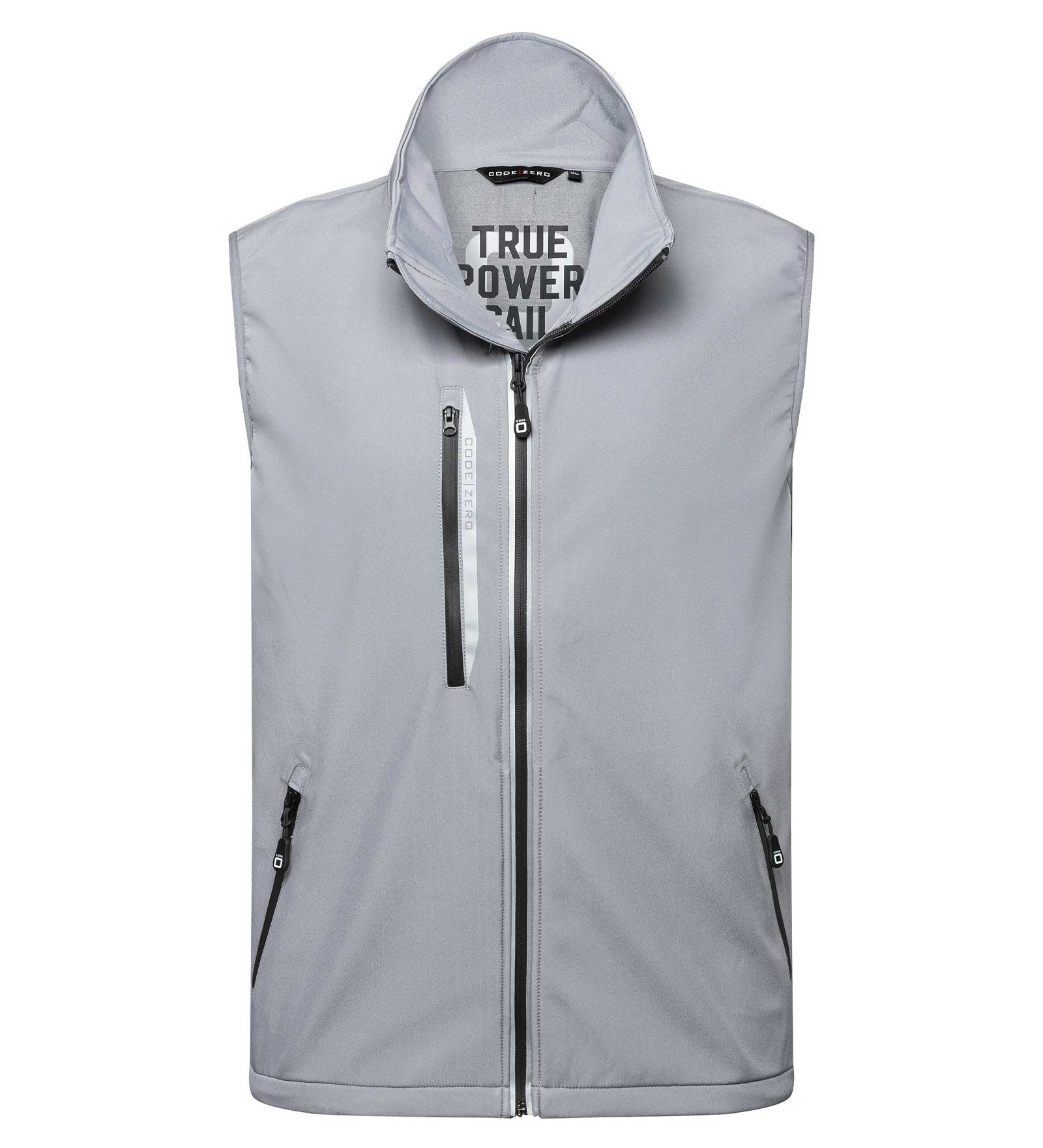 Gilet softshell Gris pour Hommes 