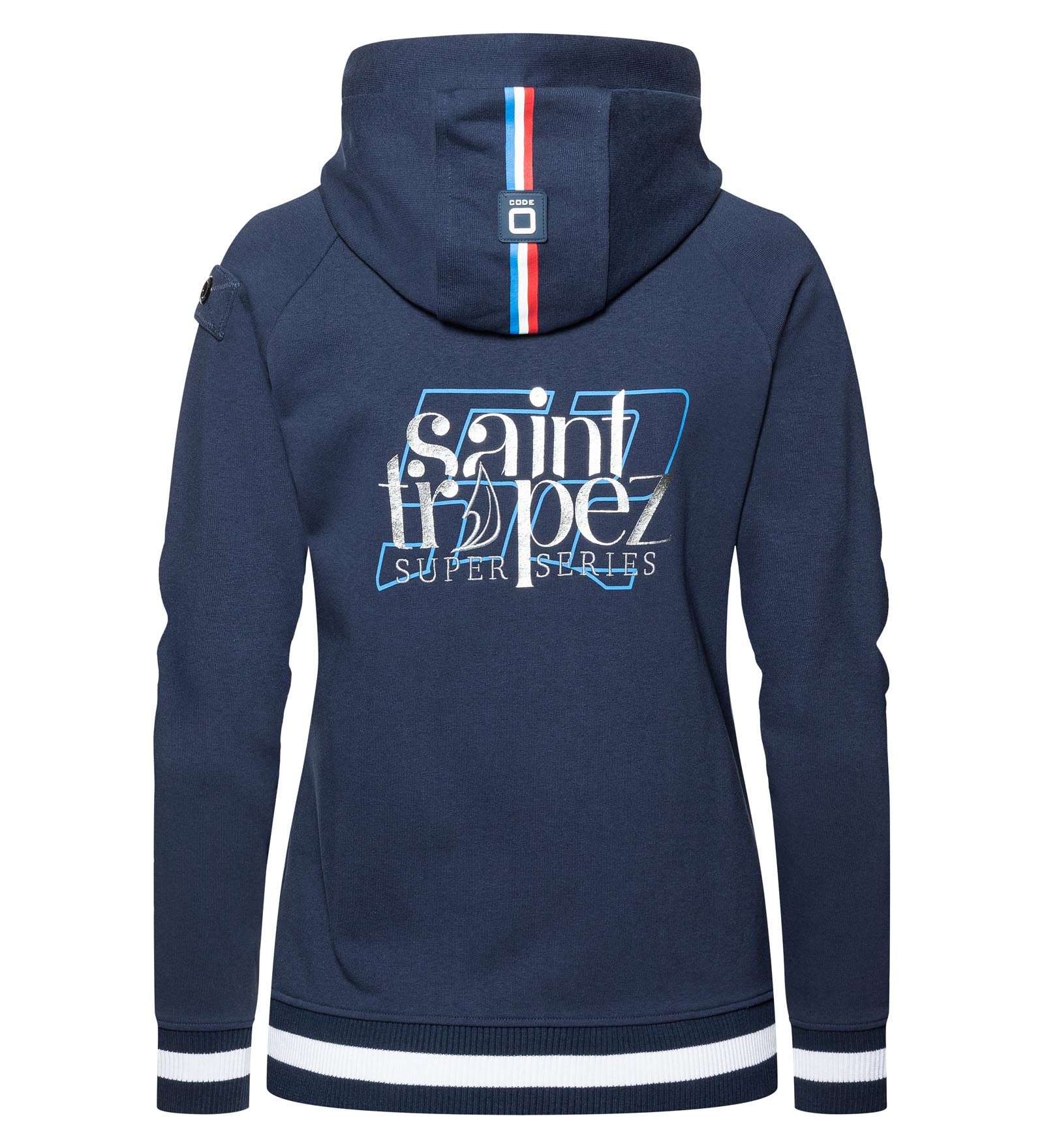 Hoodie met rits Dames Saint-Tropez