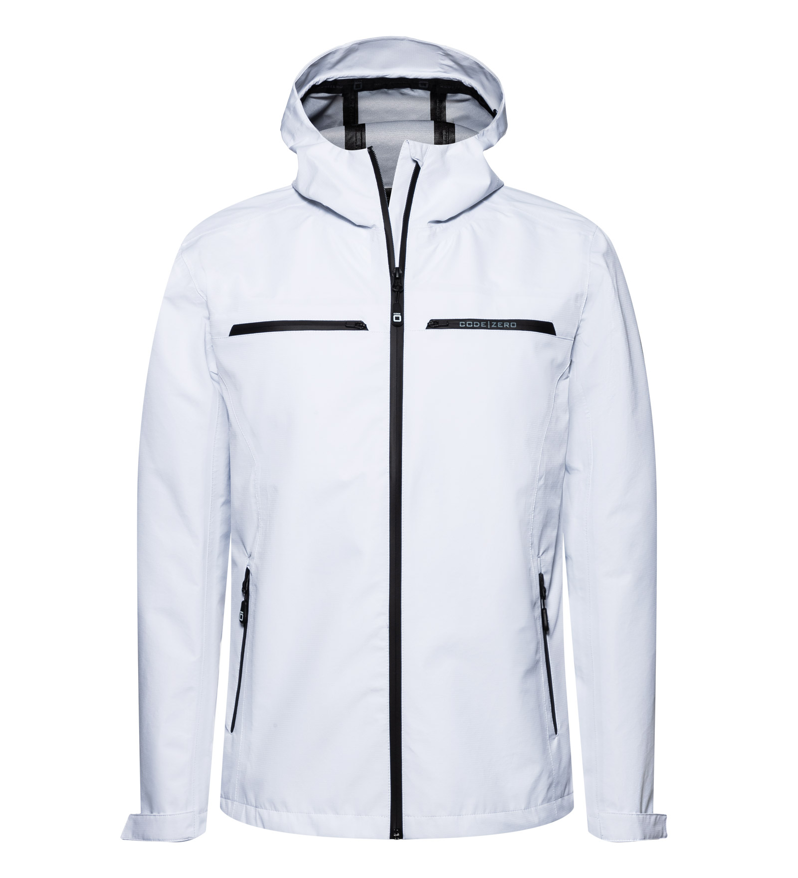 White rainproof jacket hotsell
