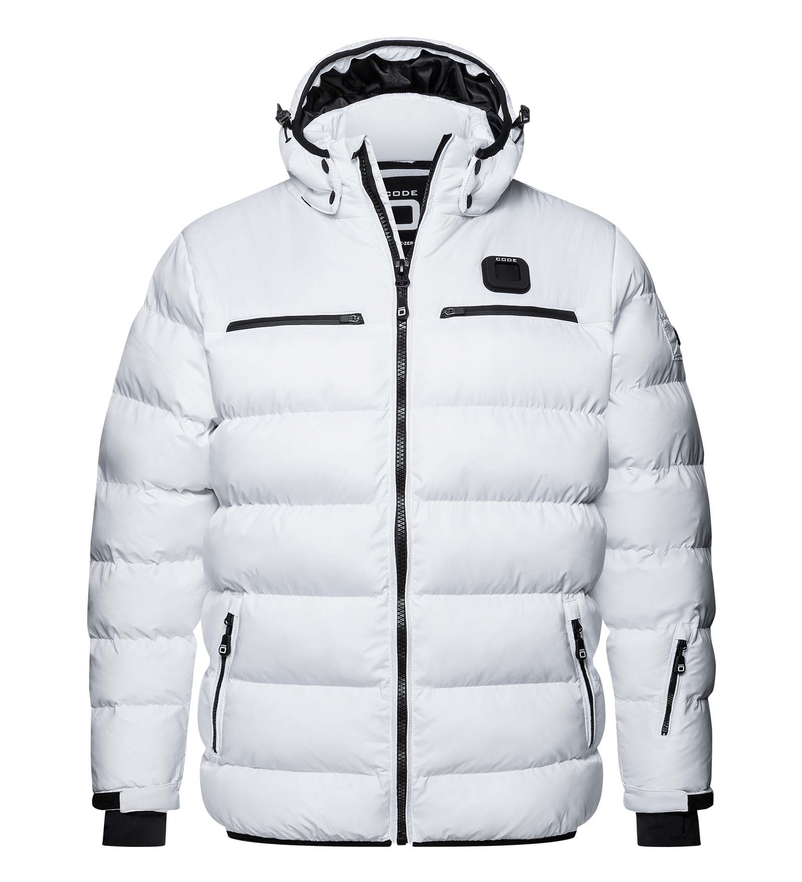 Puffer Jacket Men Monte Baldo M White