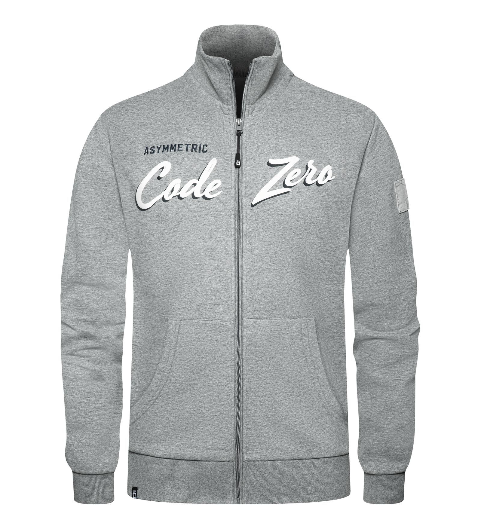 Sudadera con cremallera Gris para Hombre 