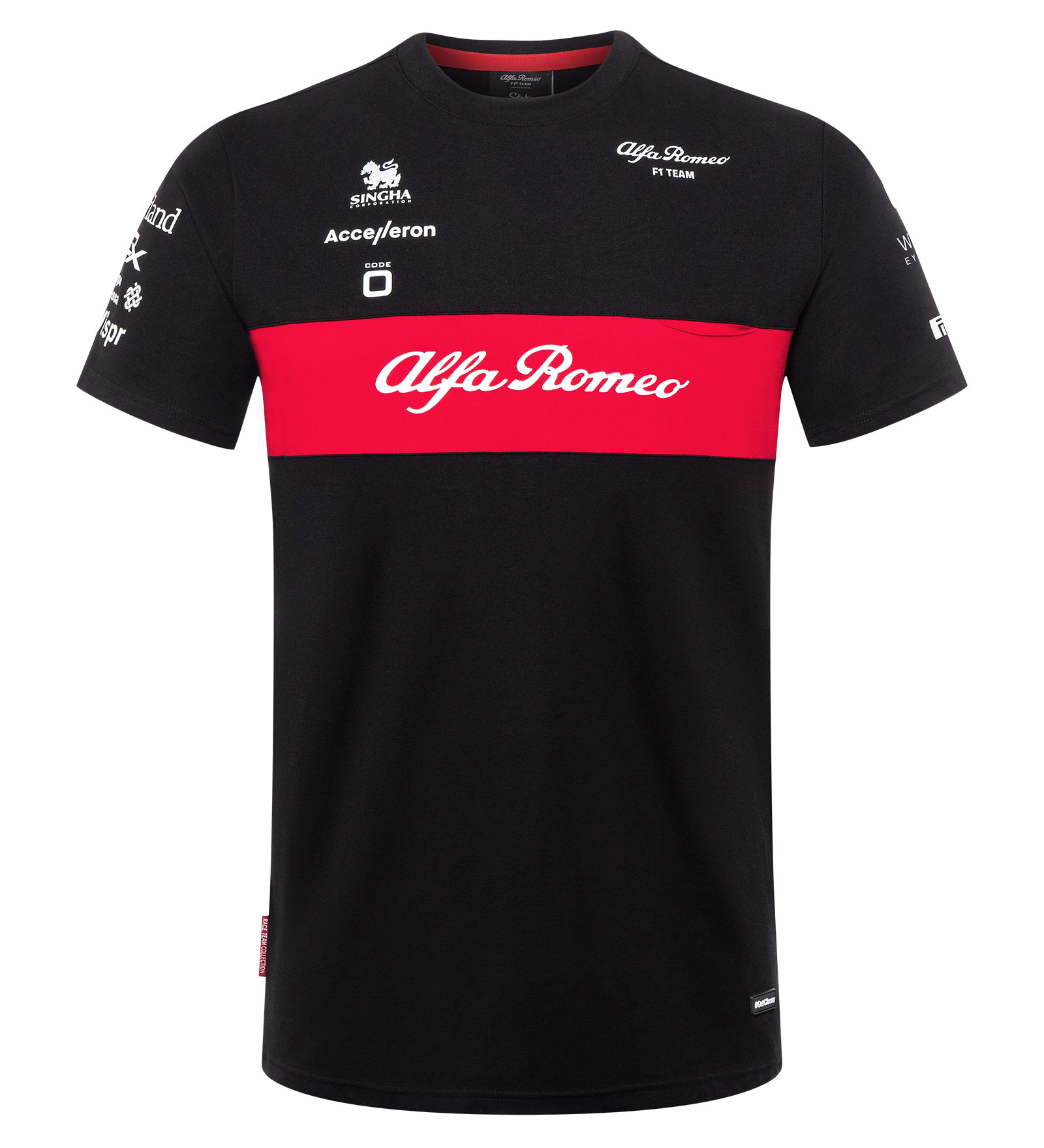 Maglietta Per Bambini Nera 152 Alfa Romeo F1 Teamwear