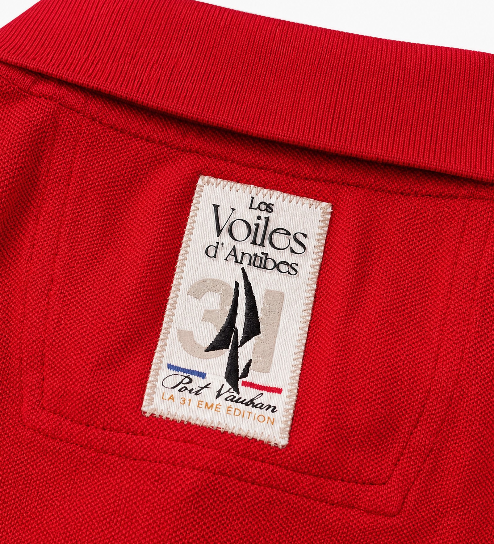 Cotton Polo Red for Men