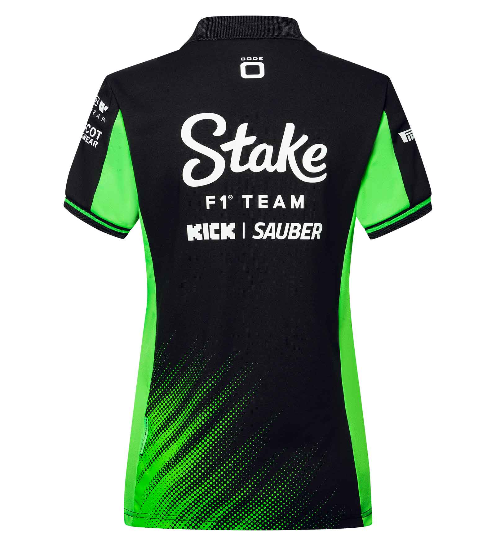 Stretch Polo Black for Women