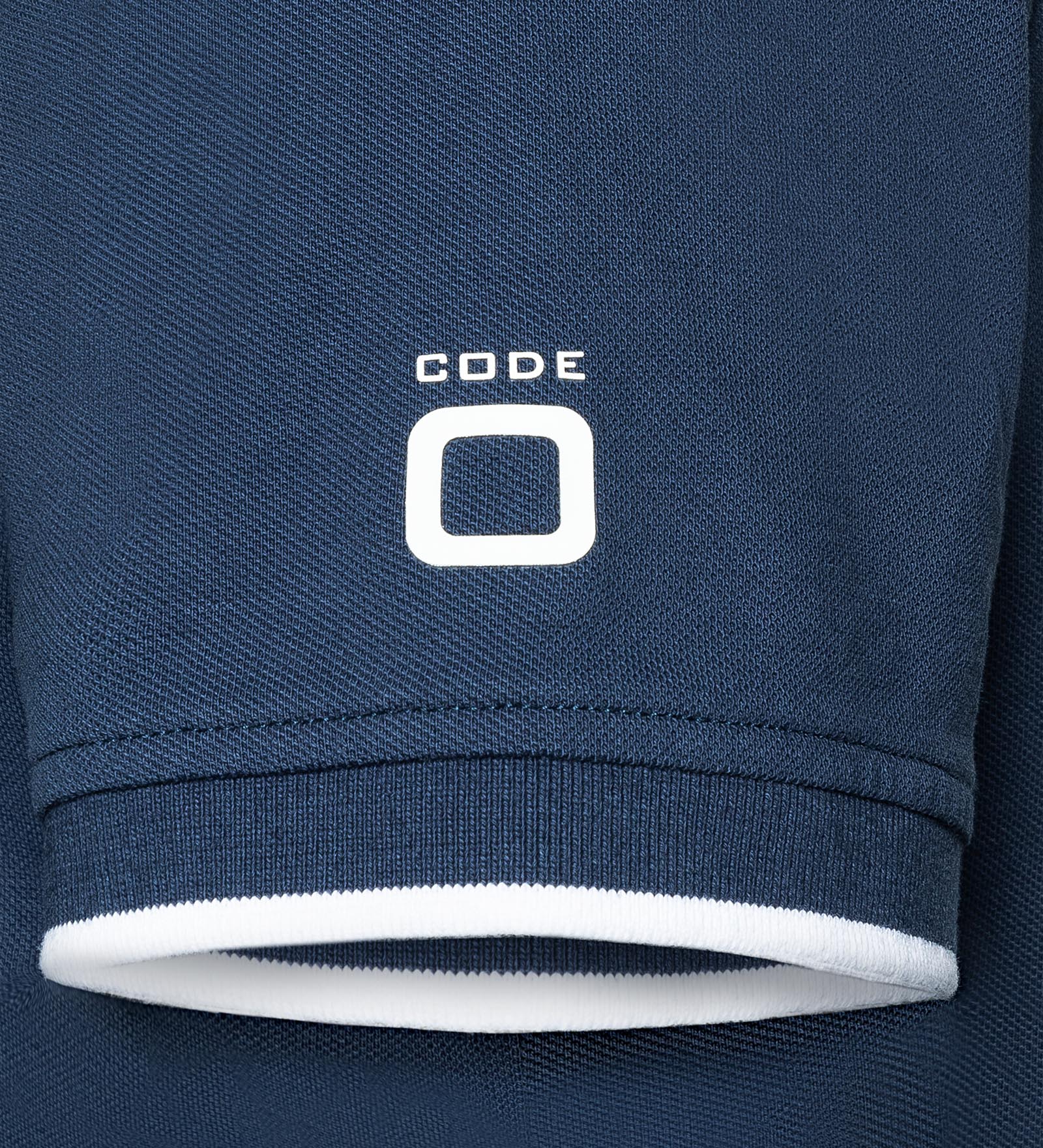 Baumwollpolo Navy für Herren