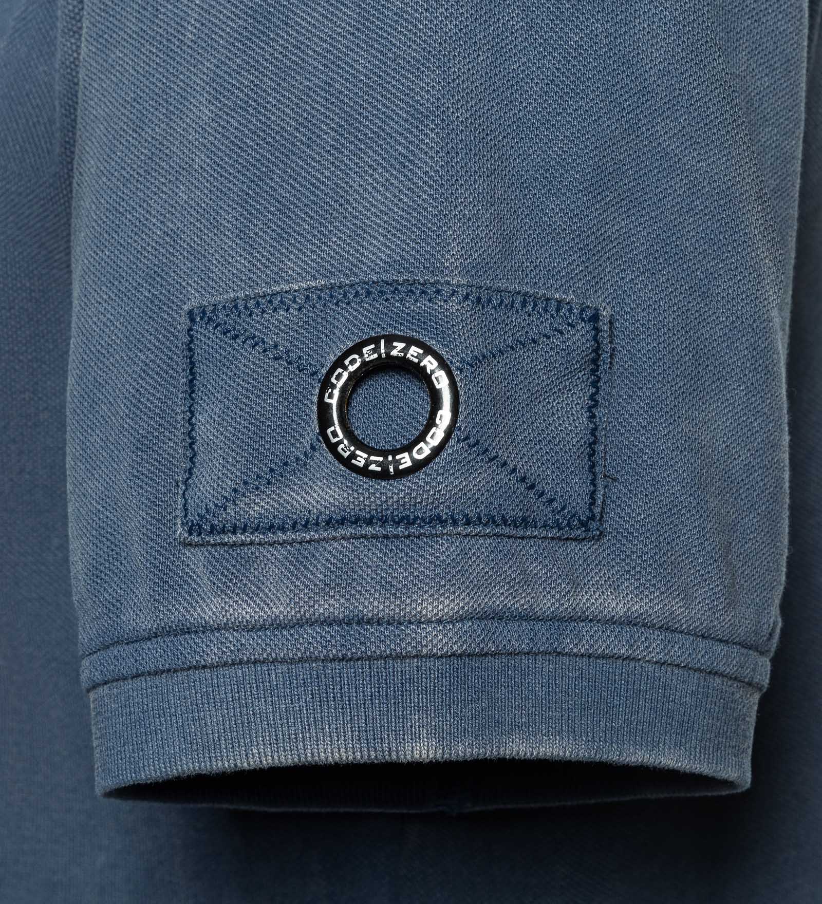 Baumwollpolo Navy für Herren 