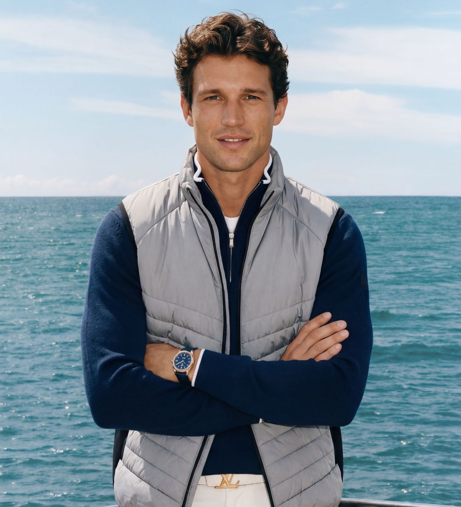 Gilet softshell Grey da Uomo