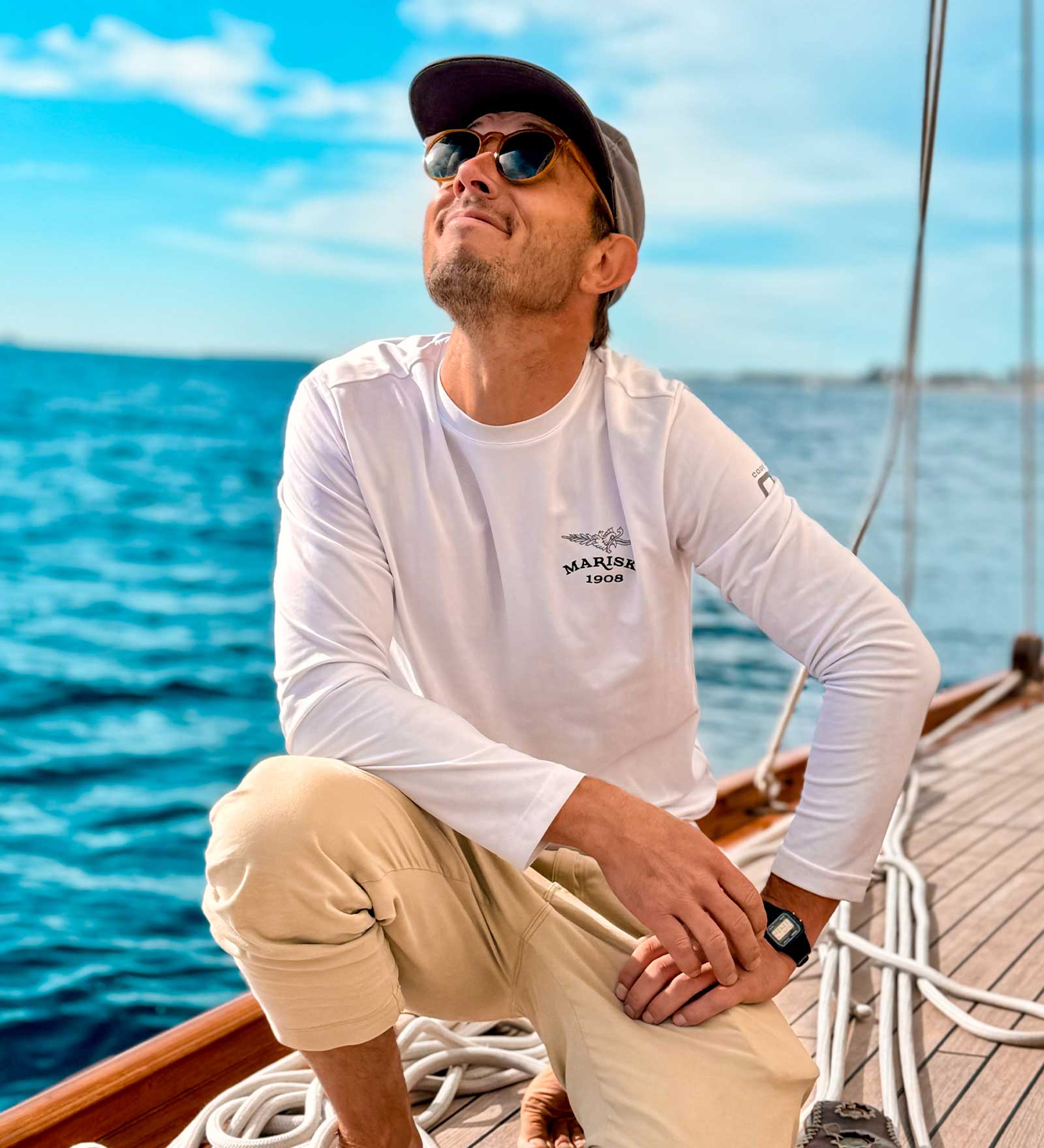Long-Sleeve T-Shirt White for Men and Women Long-Sleeve T-Shirt White for Men and Women