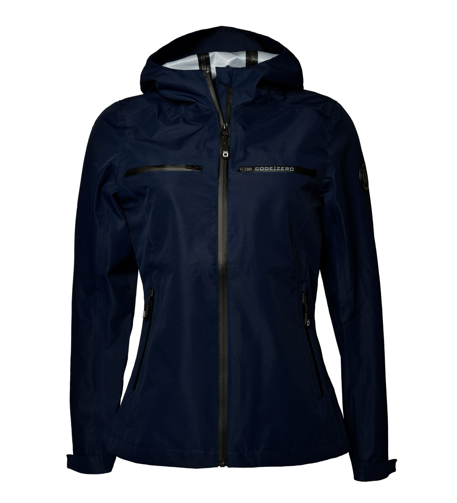 Pikeur Ulita Ladies Fitted Sweat Jacket hooded navy blue size 38 or UK 10 