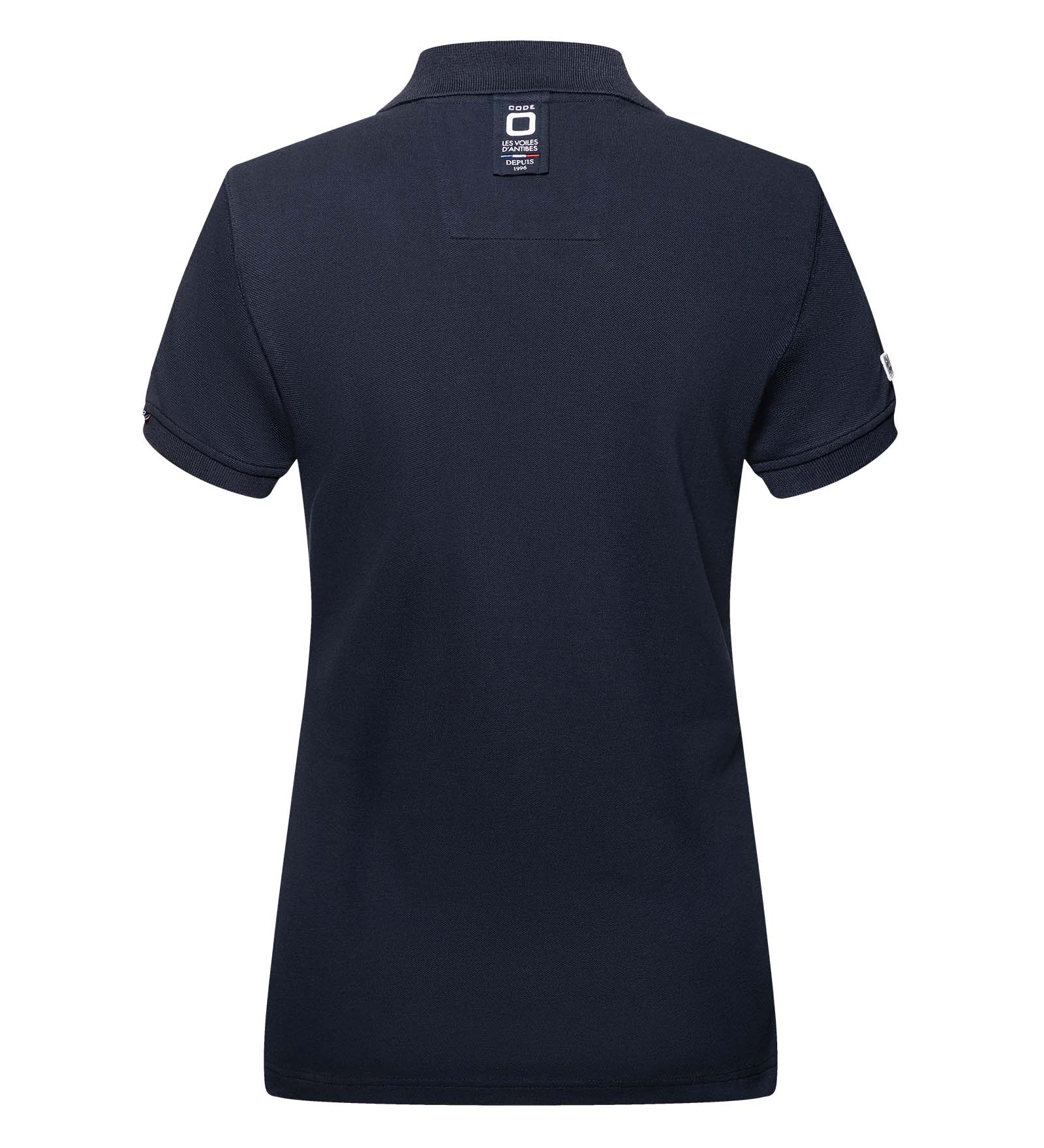 Stretchpolo Navy für Damen 