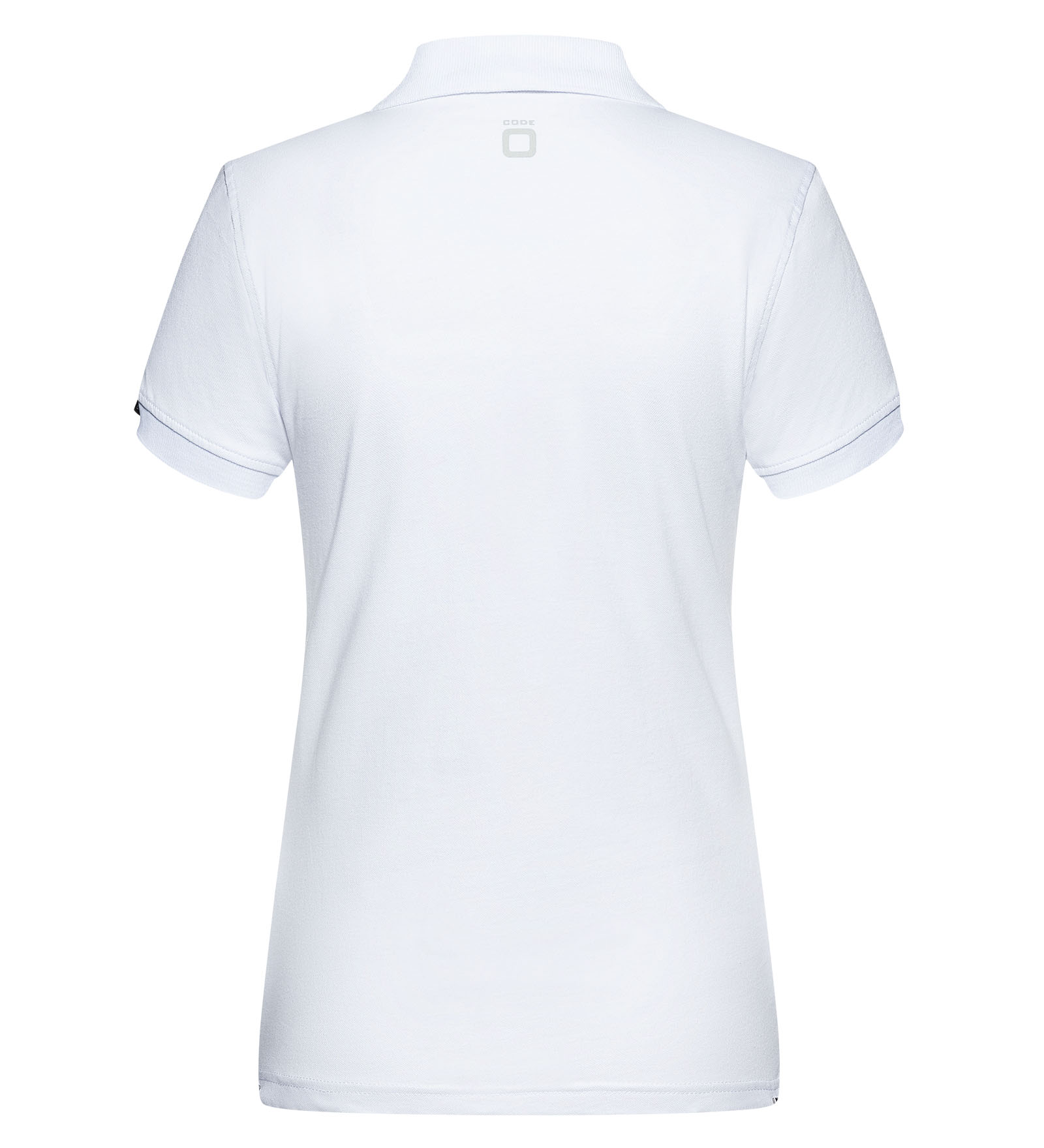 Cotton Polo Shirt White for Women 