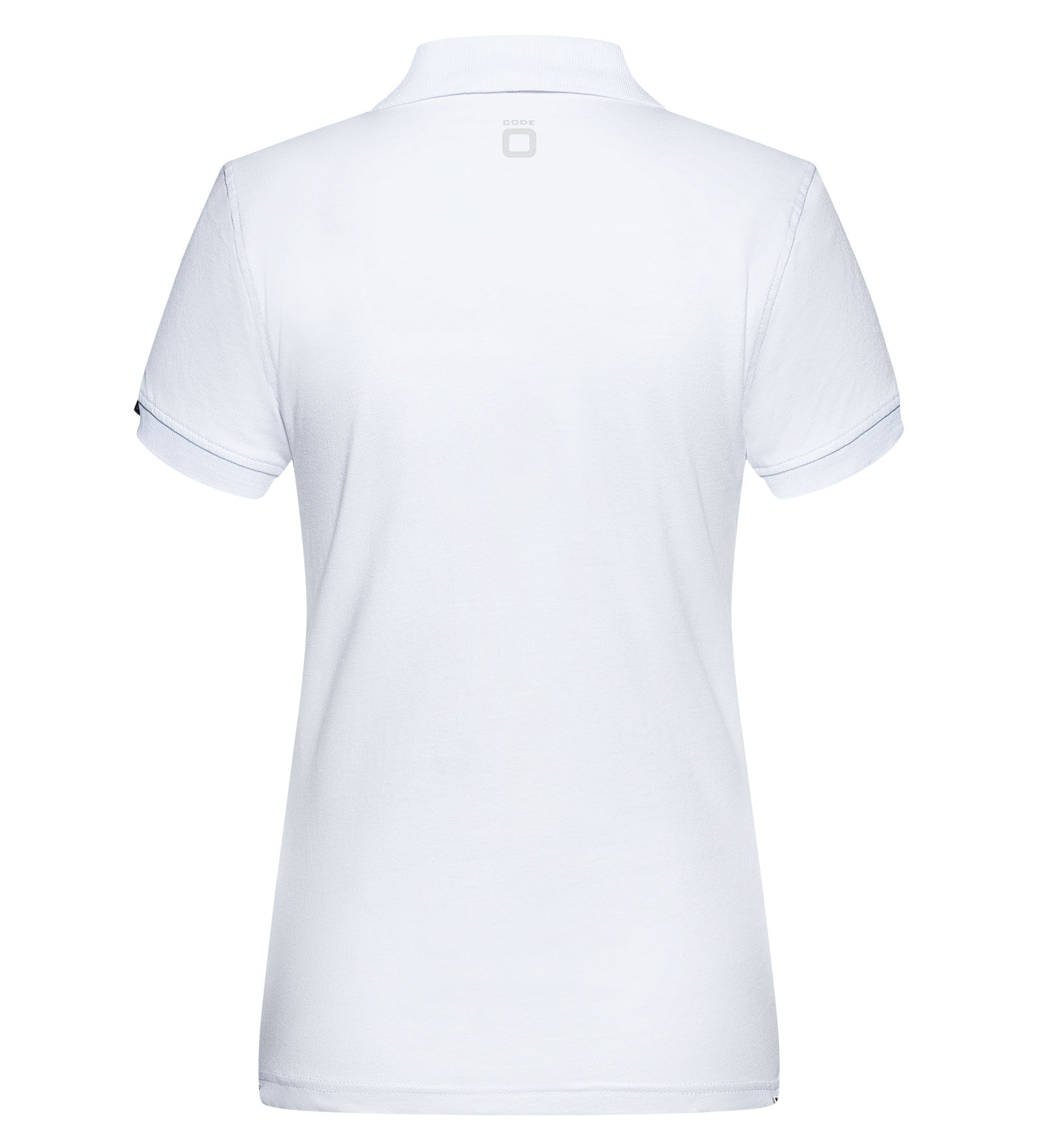 Polo coton Blanc pour Femmes 